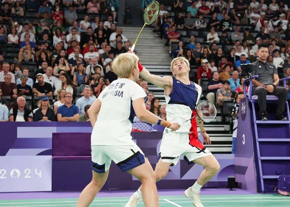 【巴黎奥运】小组赛取得2连胜   大马男双谢苏.混双杰蔚晋8强