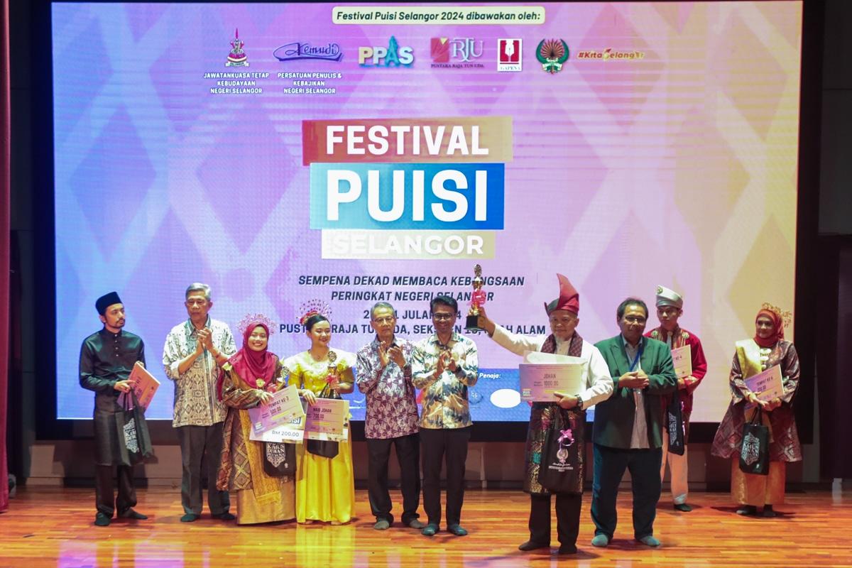 Festival Puisi Selangor julung kali meriah, martabat seni, sastera