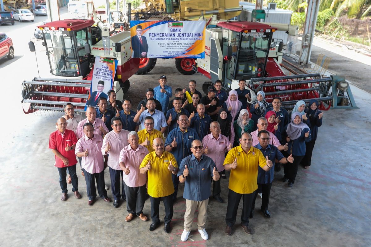 雪州政府考虑增购小型收割机 依兹汉：提高稻米收成