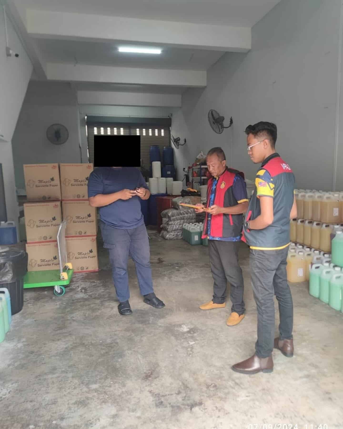 拖欠高额门牌税   安邦市会上门充公财物