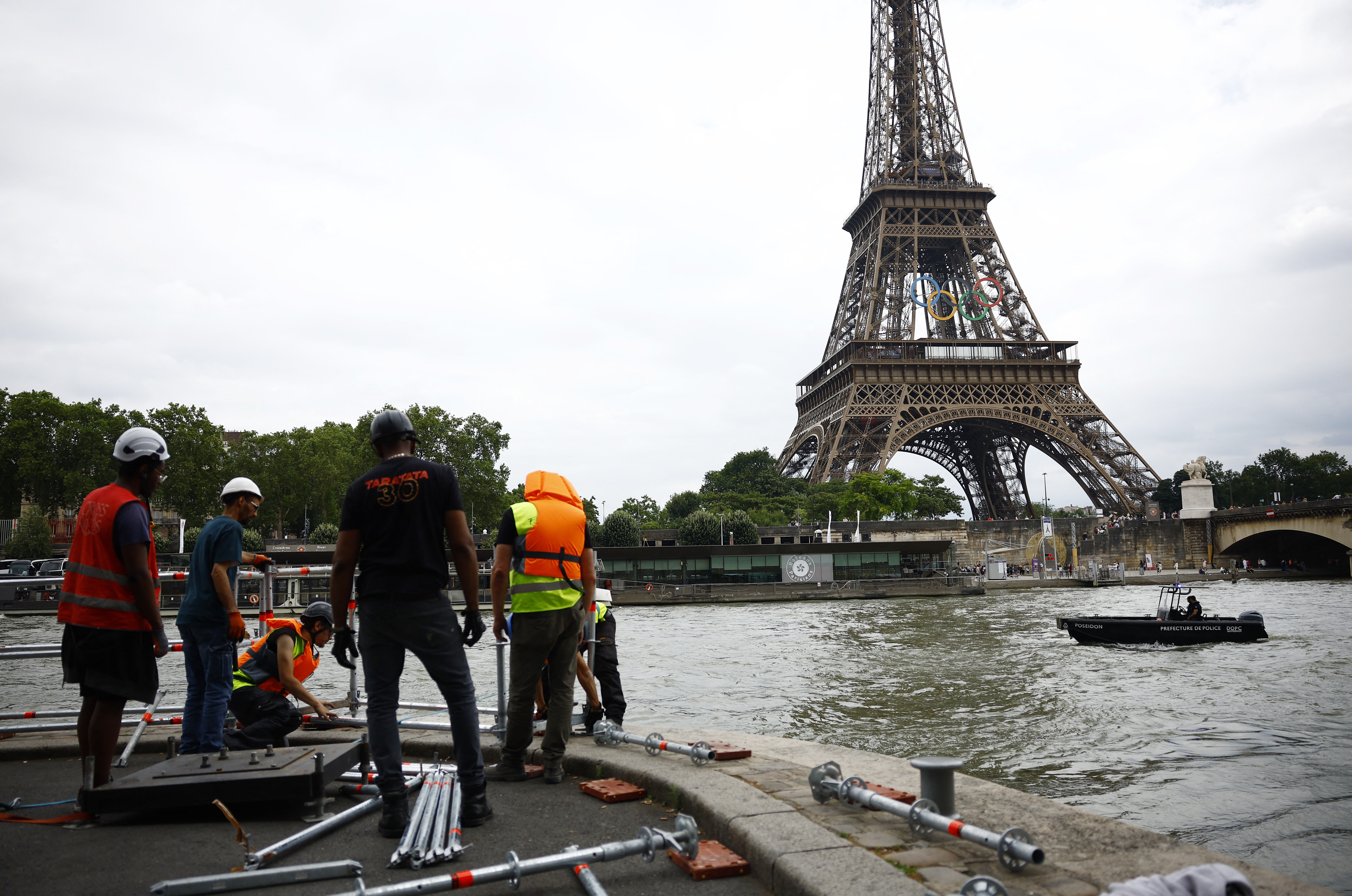 Seine water quality improving ahead of Olympics, Paris authorities say