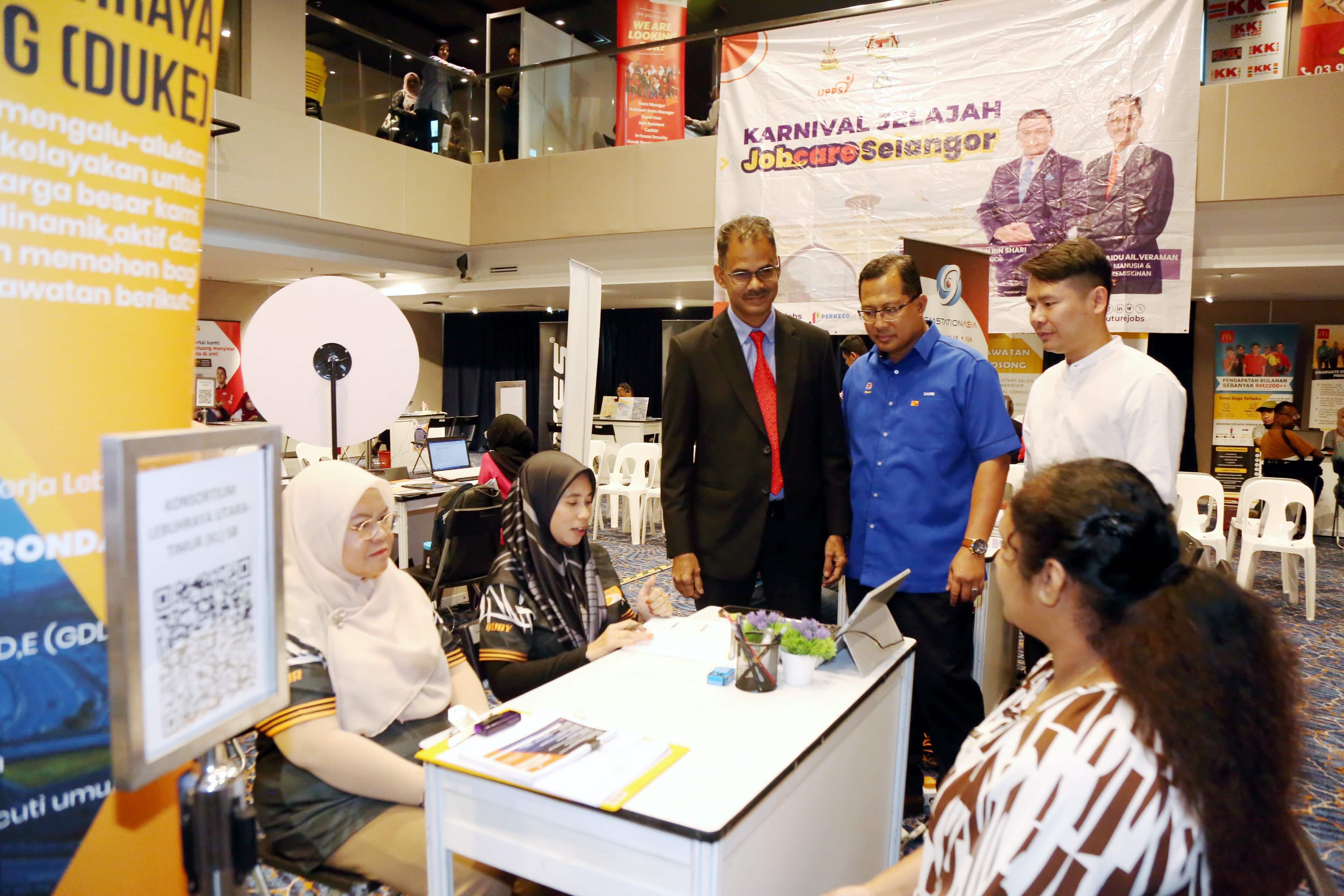 雪政府年杪于莎阿南 办大型职业展助觅职