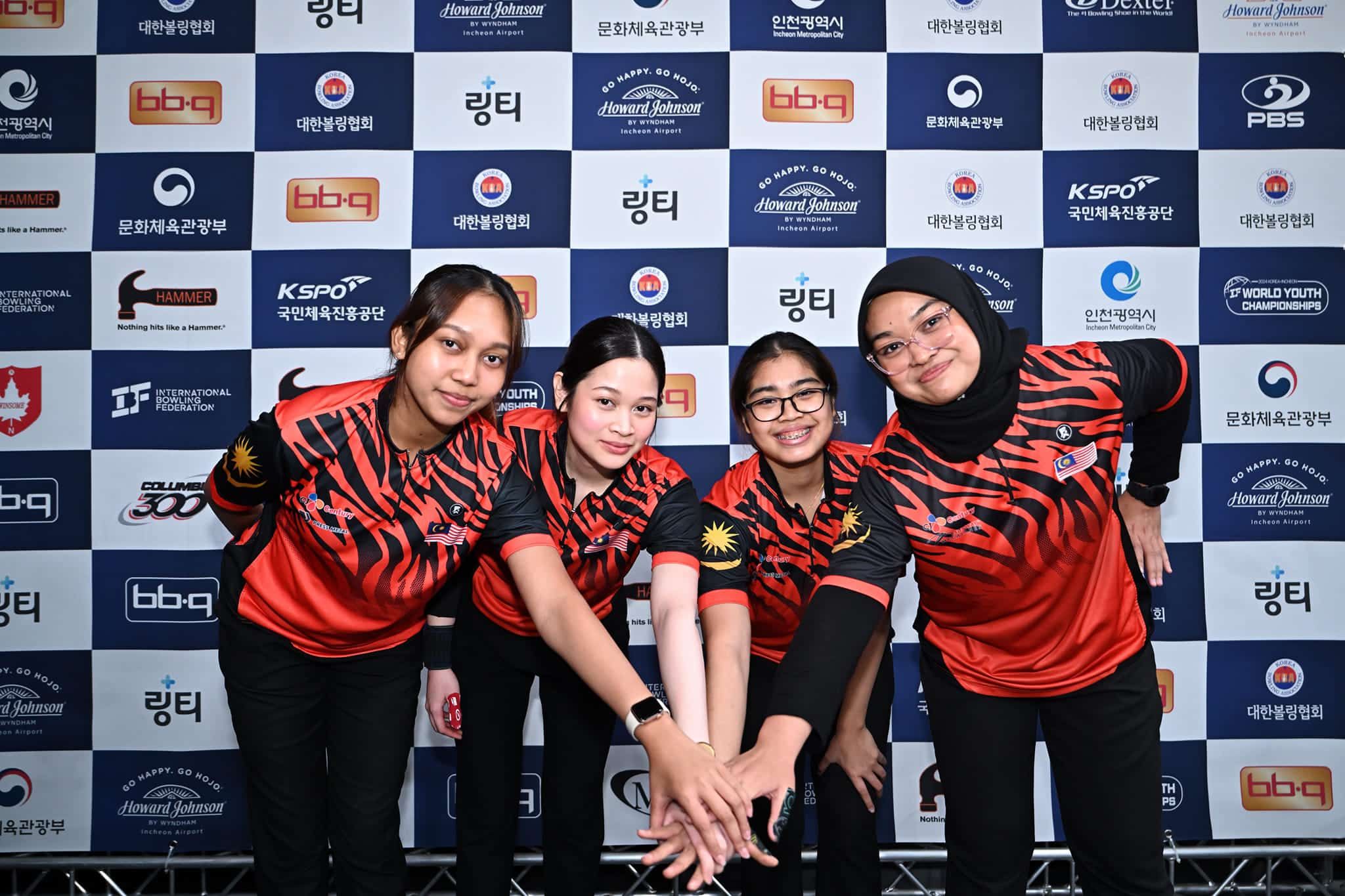 Skuad boling remaja wanita raih emas pada kejohanan dunia di Korea Selatan