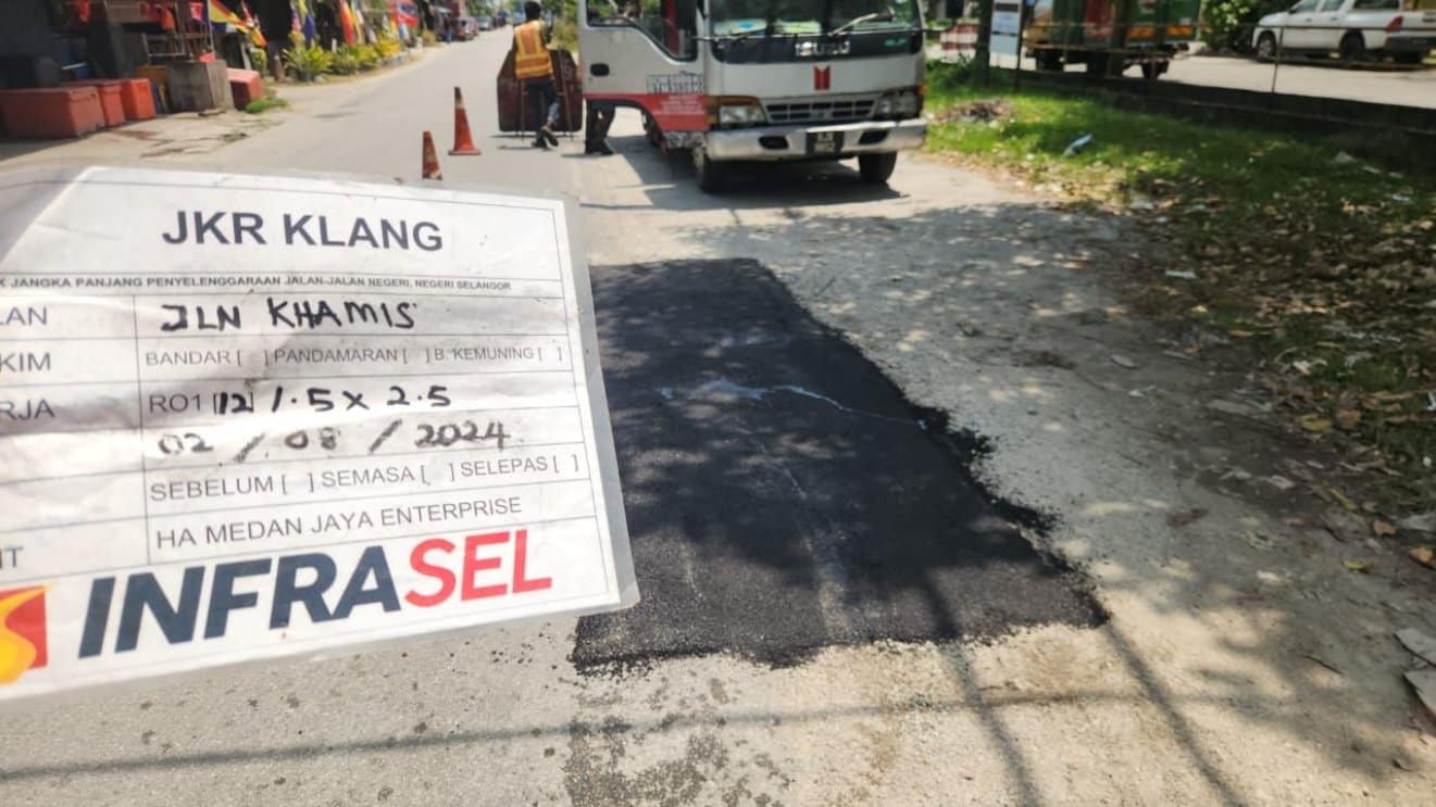 Selenggara jalan libat penutupan lorong dihenti sempena Syawal