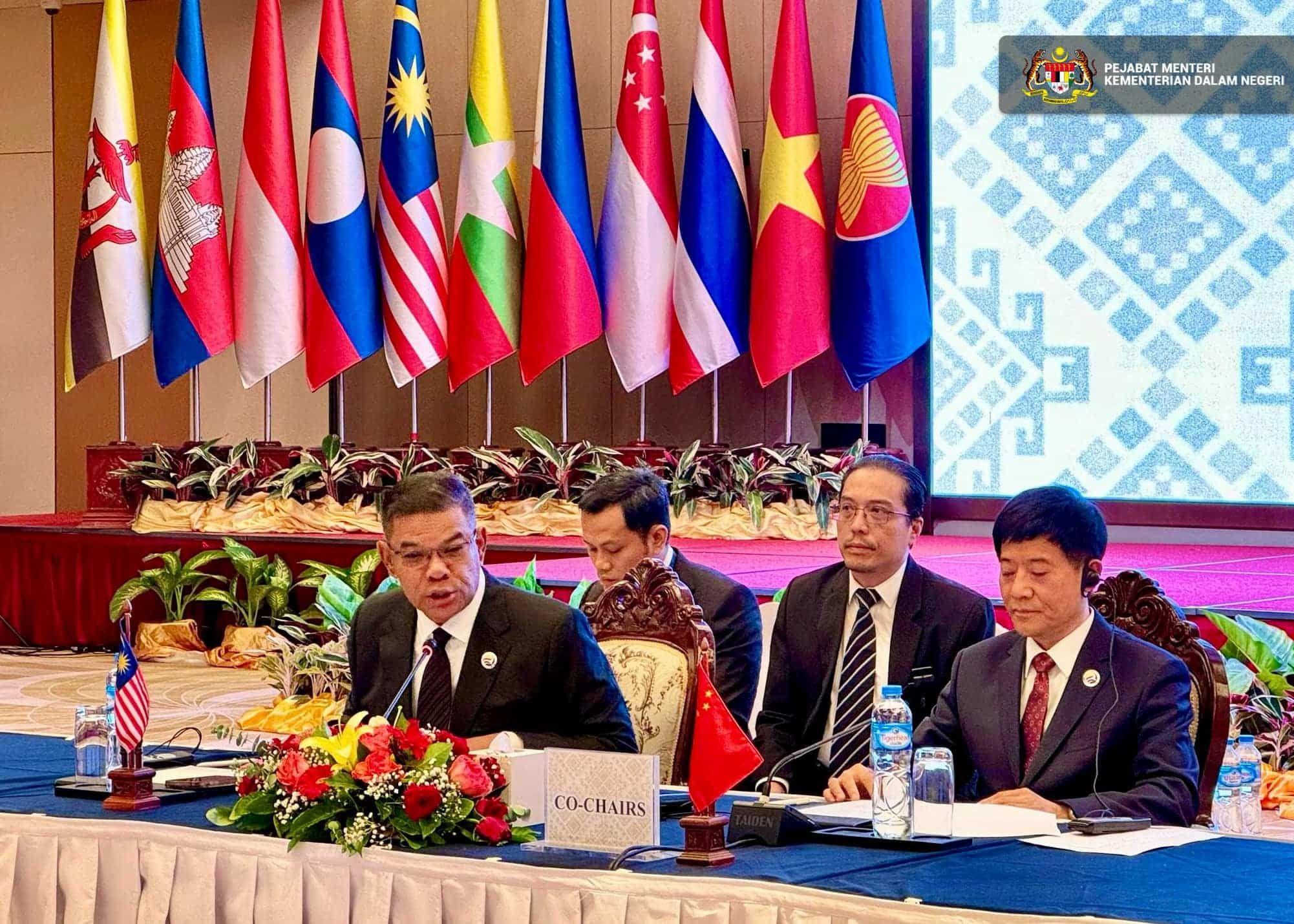 东盟：赛夫丁晤高金洪商跨境罪案课题