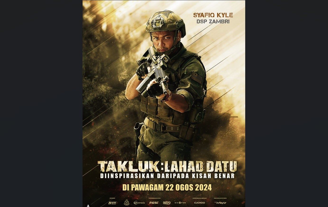 Syafiq Kyle ikut latihan komando, menangis hayati skrip Lahad Datu