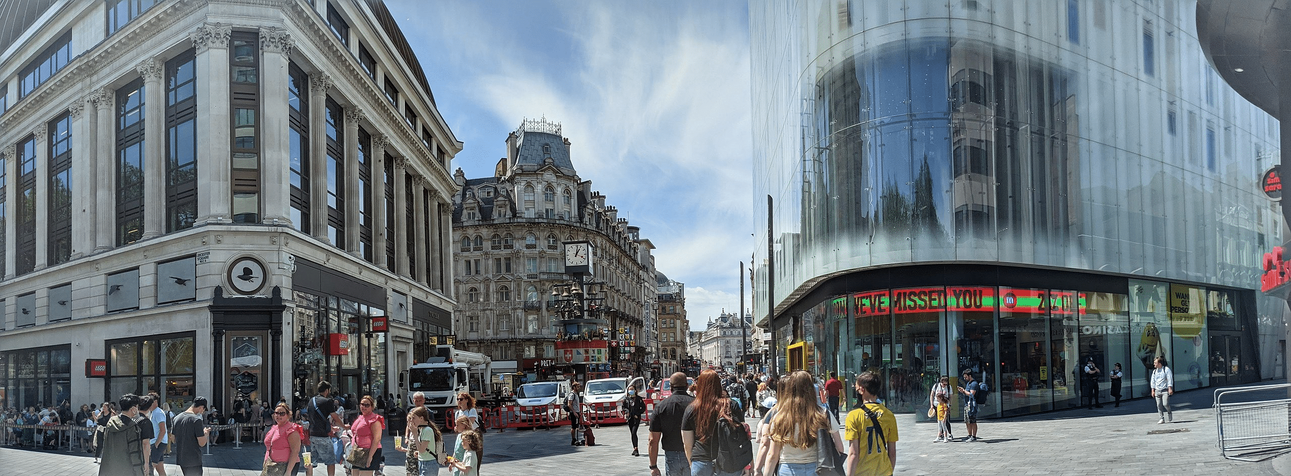 Girl, 11 and woman, 34, stabbed in London’s Leicester Square