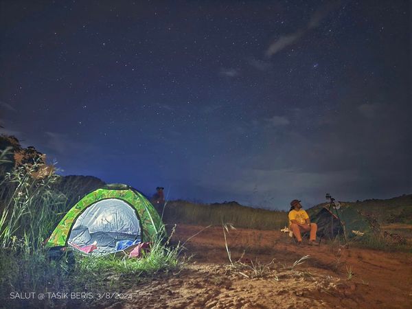 想不到明天带孩子去哪玩? 一起去瓜冷海边扎营享受天文假期