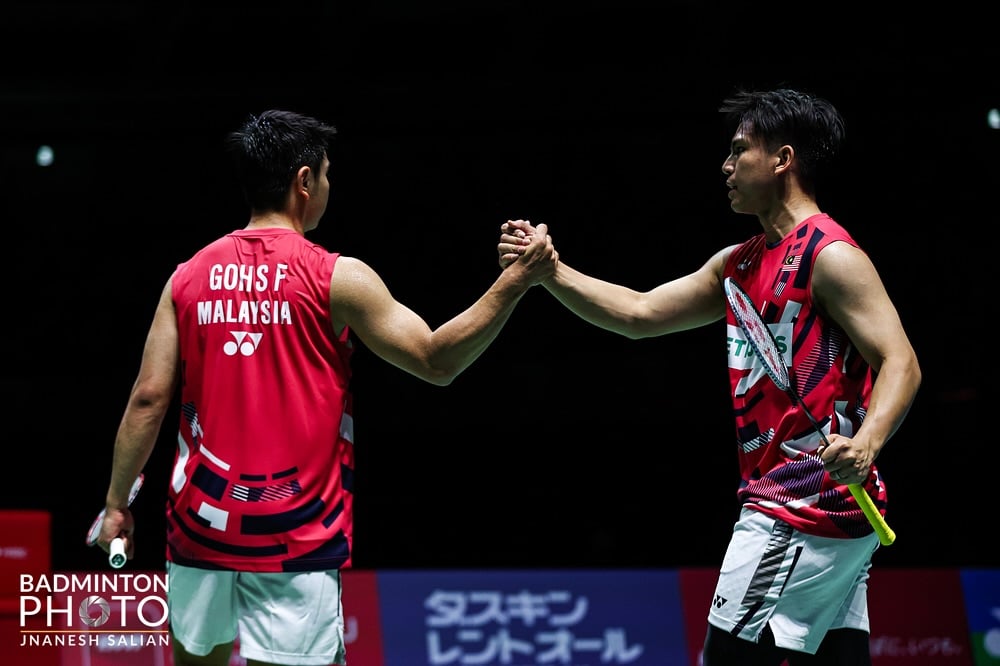 Terbuka Jepun: Benam juara dunia, beregu lelaki tamatkan kemarau 22 tahun