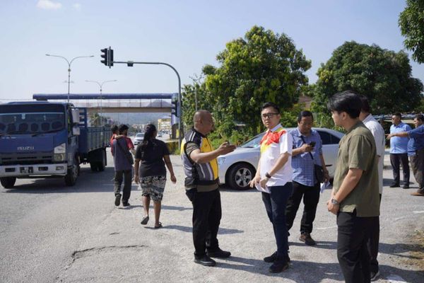 实地考察万挠8意外和投诉热点 蔡伟杰与工程局寻方案提升安全