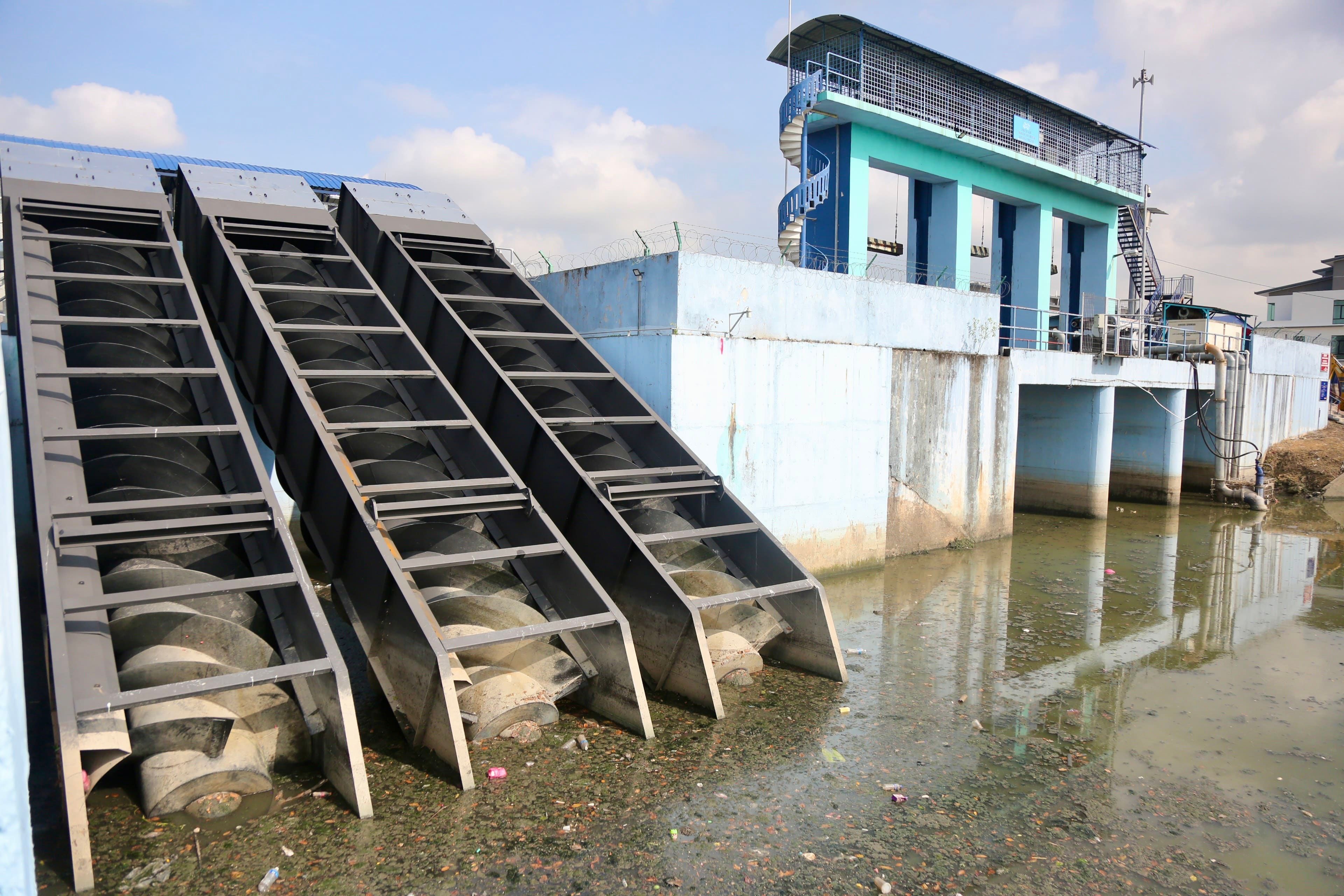 新水泵提升5倍排水量    降低太子园洪灾风险