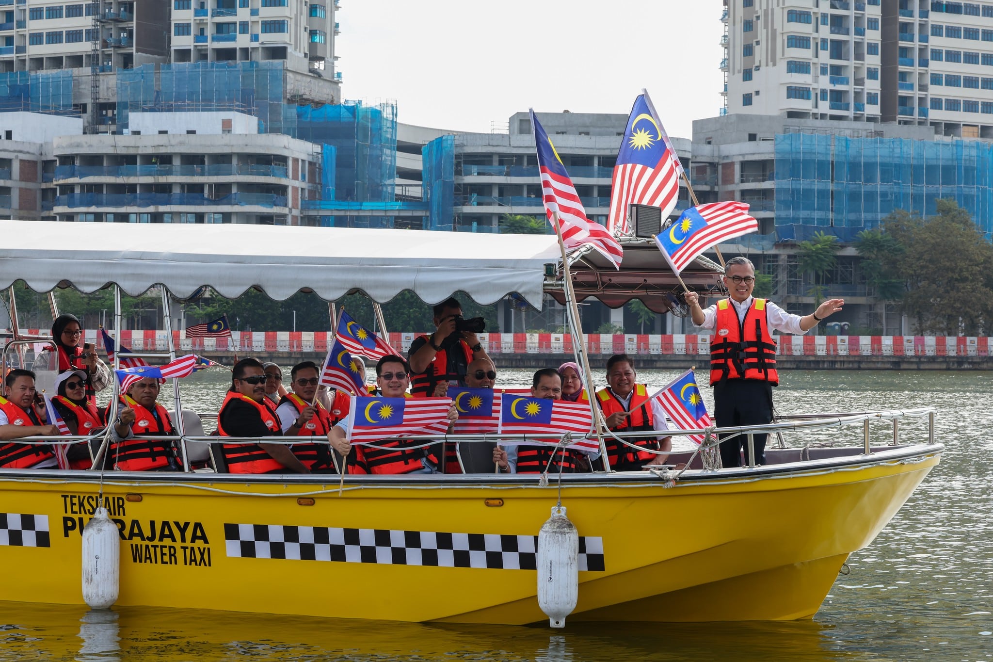 Free water taxis available at five locations on Merdeka Day in Putrajaya