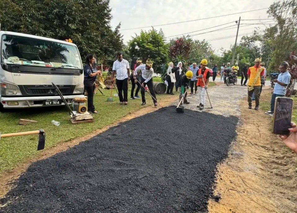 雪政府拨50万提升原住民村落  助改善家园与基础设施