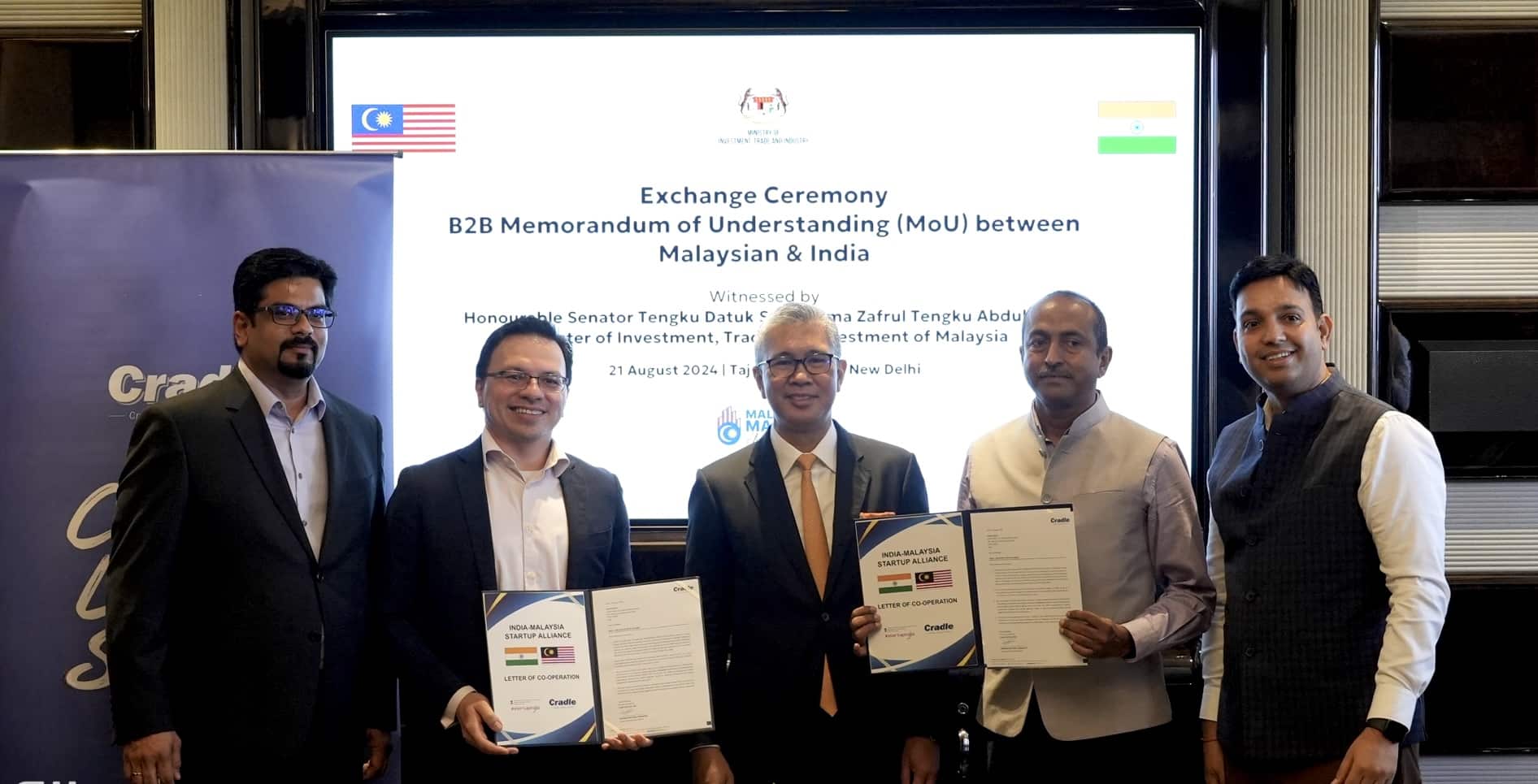 Cradle dan Invest India bentuk kolaborasi strategik, perkukuh ekosistem startup