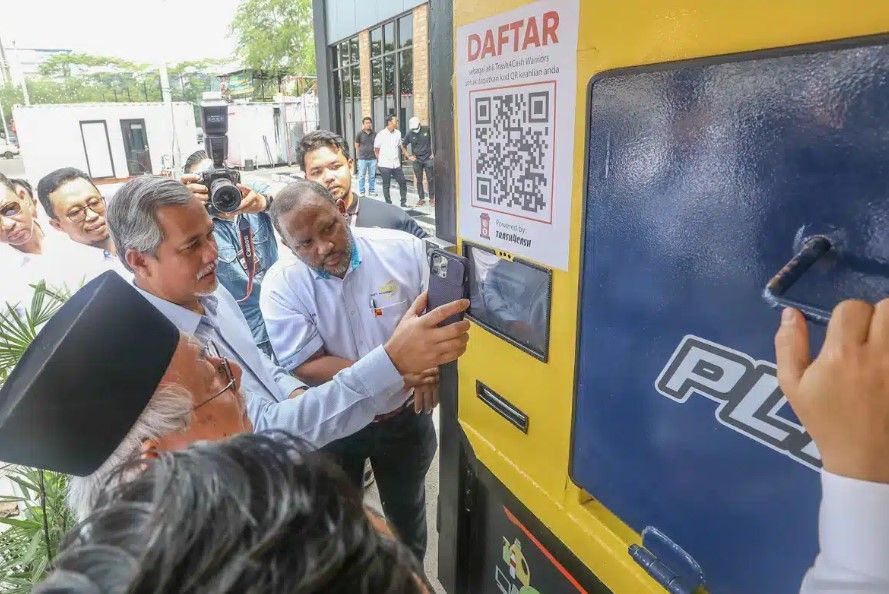 计划数区设立得来速回收中心  达鲁益山管理公司鼓励民众分类垃圾