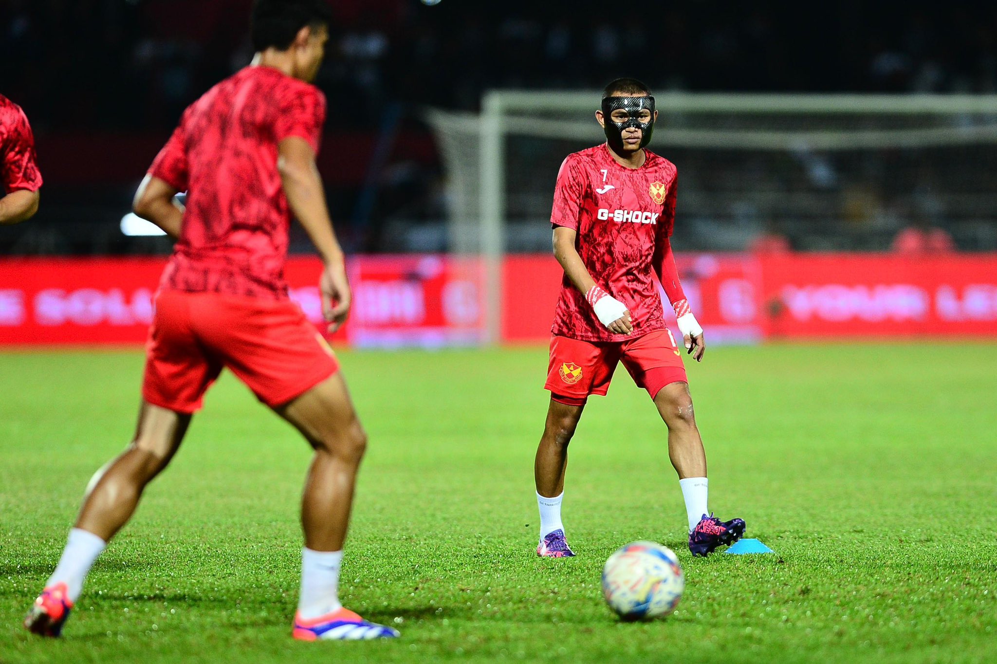 Faisal’s back! Star winger included in tonight's matchday squad against Terengganu