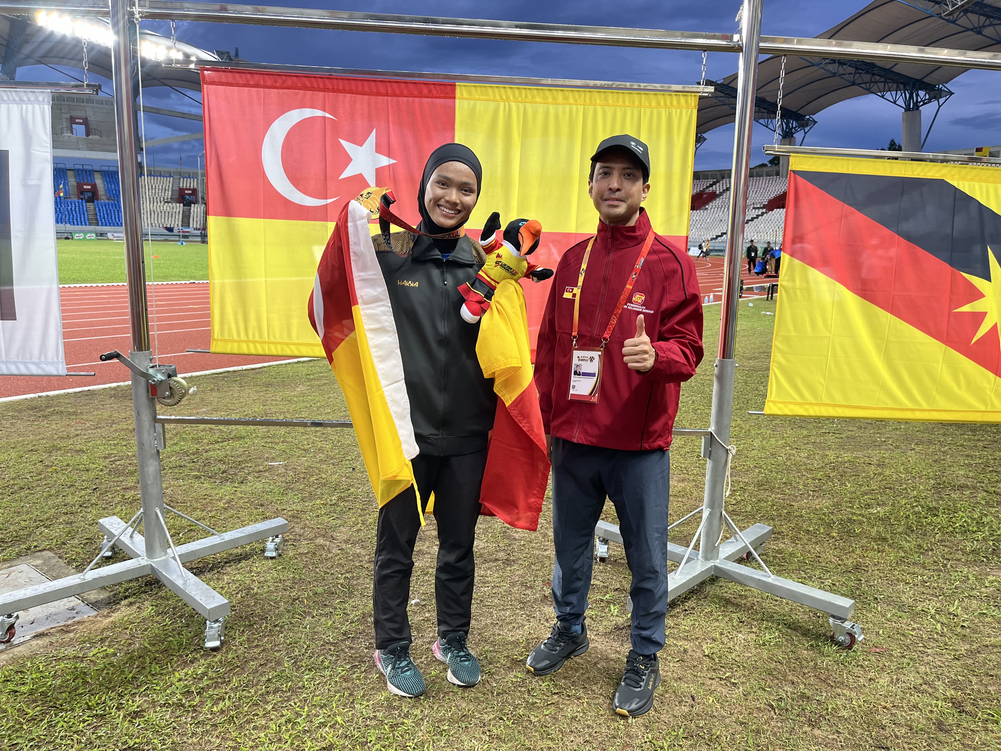 Sukma 2024: Five games record erased as Nur Afrina completes sprint double