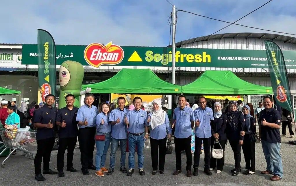 雪州农业发展机构与Segi Fresh合作 乌暹港口首家超市开业！