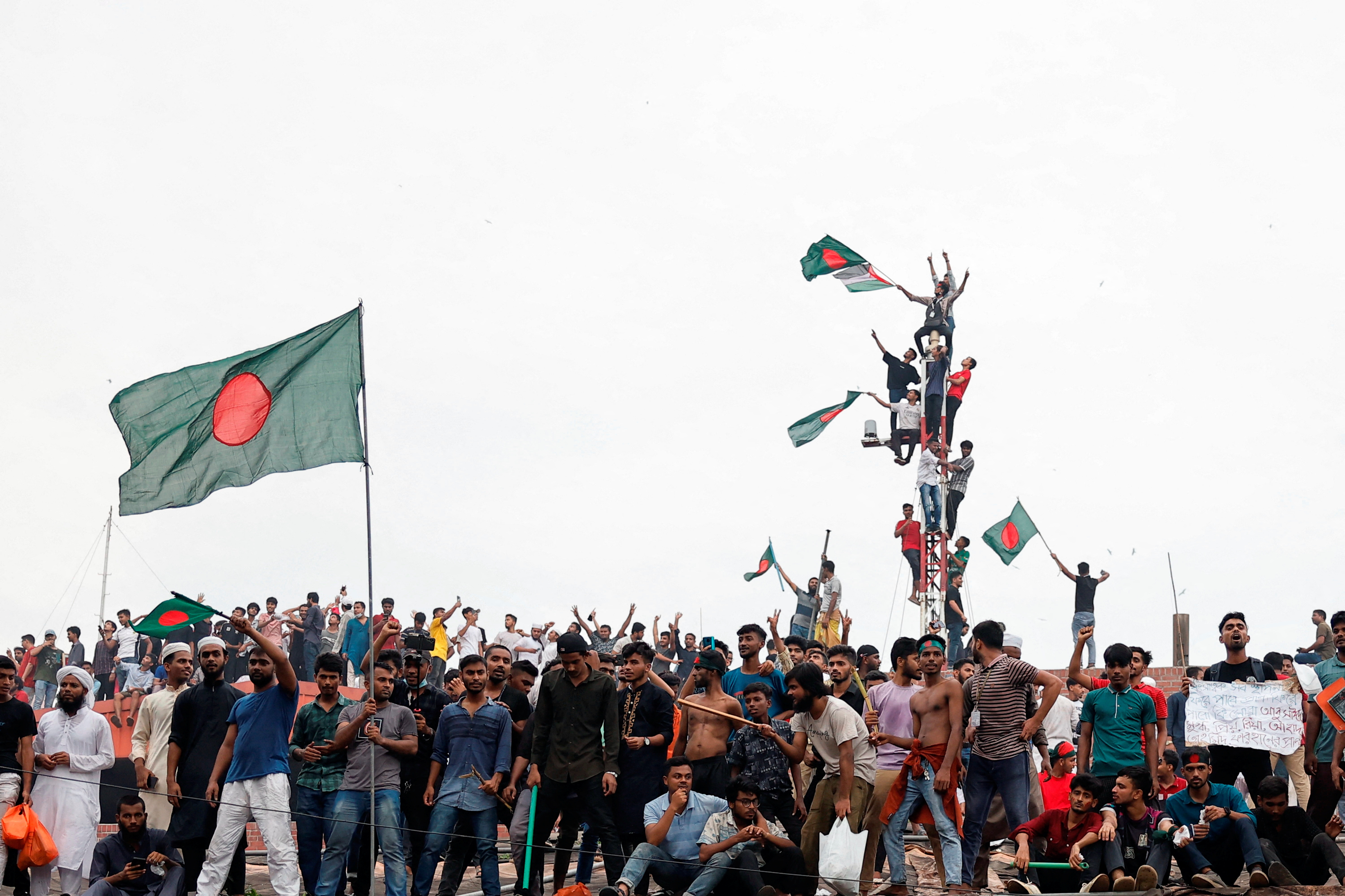 Bangladesh remains in flux as students issue deadline to dissolve parliament
