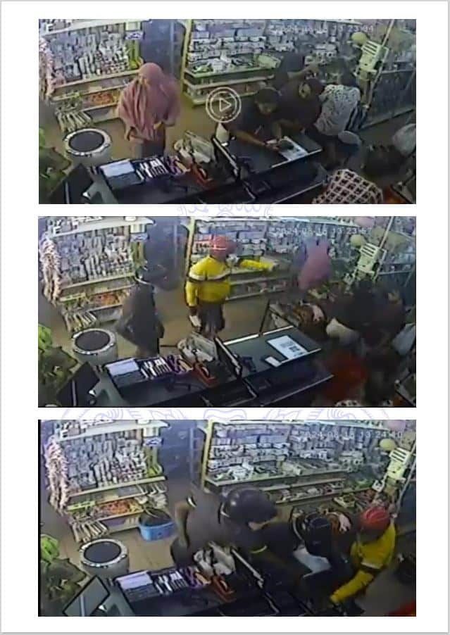 光天化日打抢婚礼用品店 警方追捕4匪徒下落