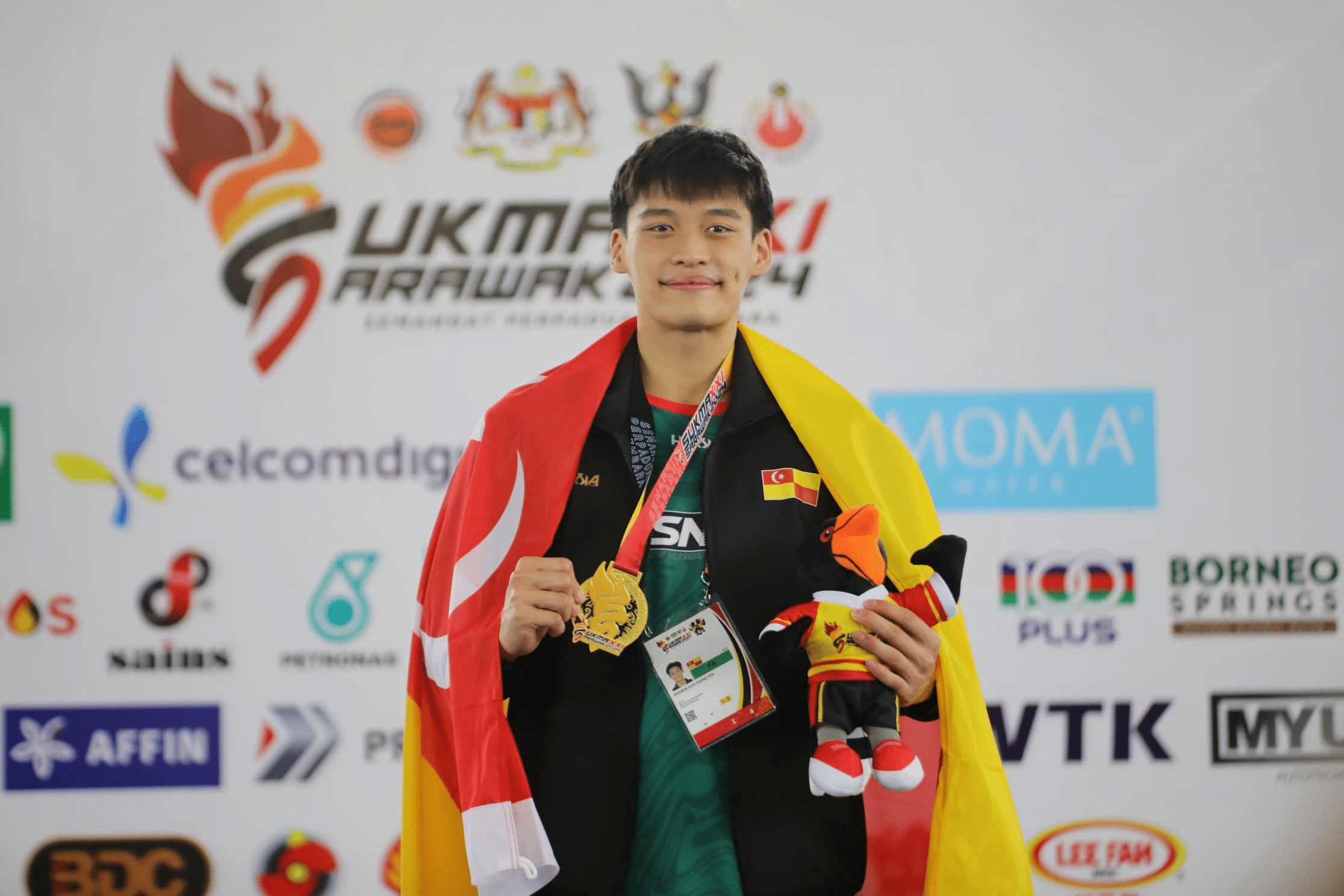 Andrew Goh perbaharui rekod kebangsaan 50m kuak dada lelaki
