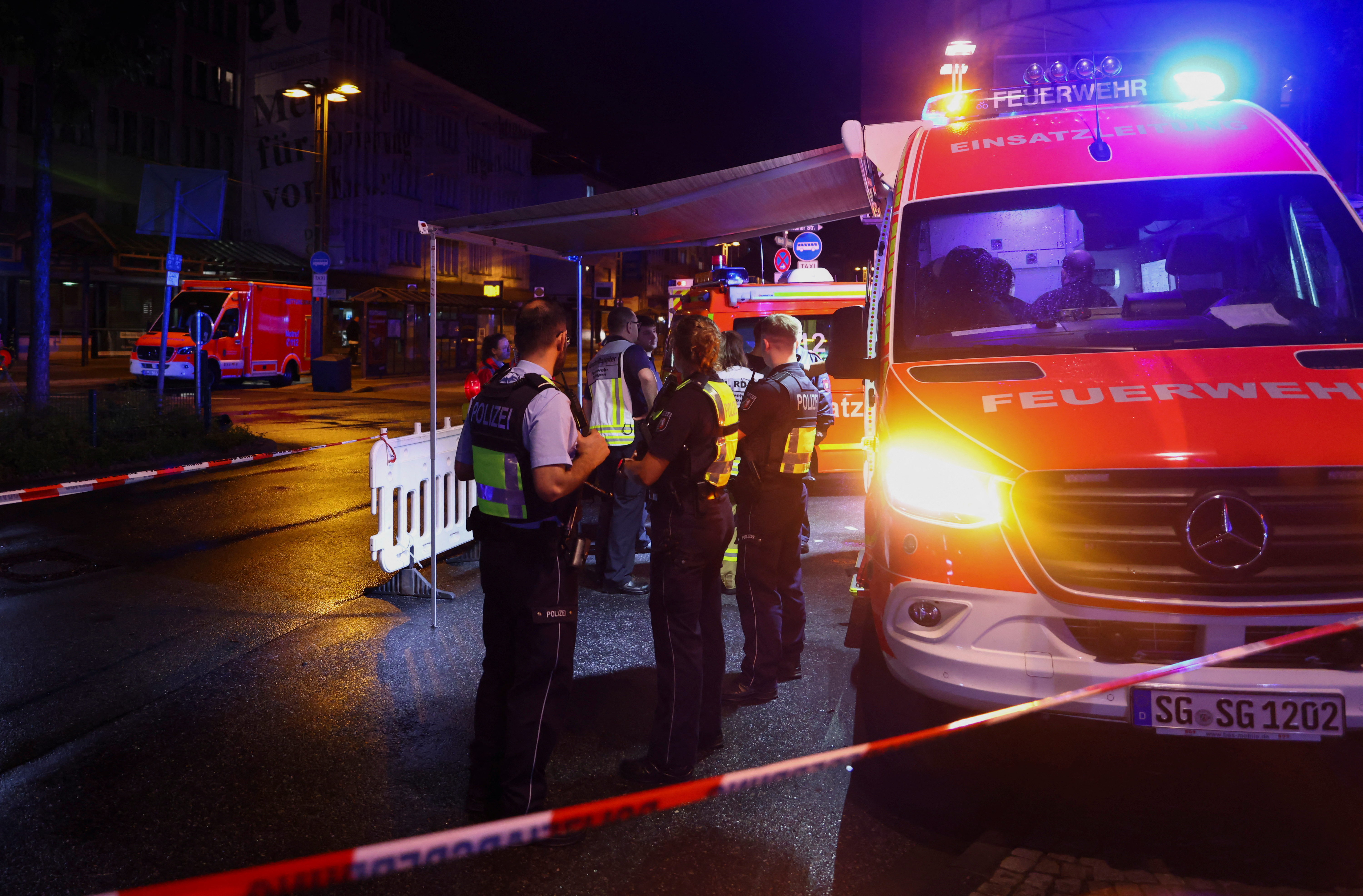 Germany stabbing rampage kills three, official says possible terrorism