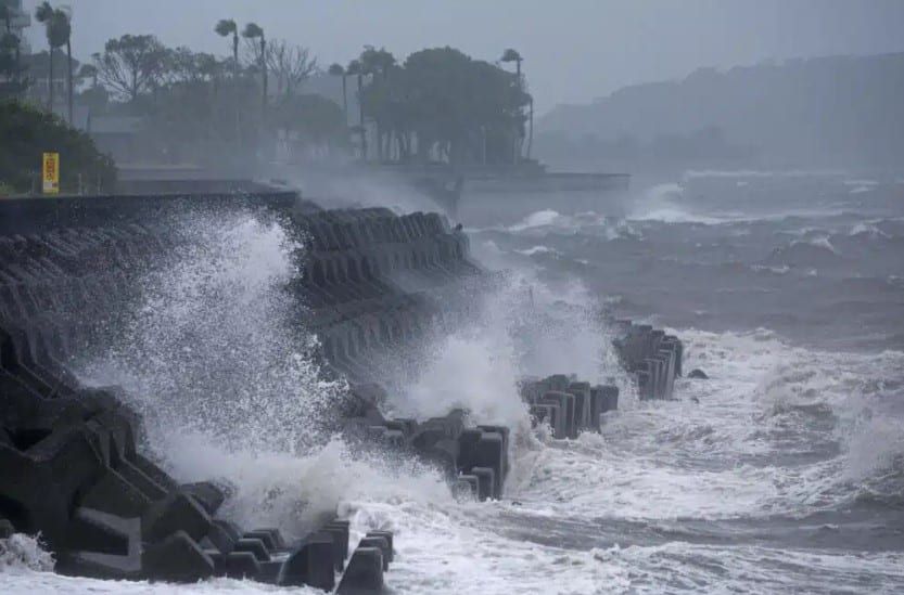 台风珊珊登陆鹿儿岛县  大使馆促当地大马人警惕