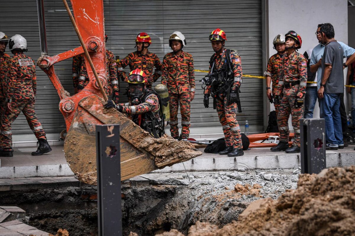 【首都地陷事故】搜救行动今早8时恢复