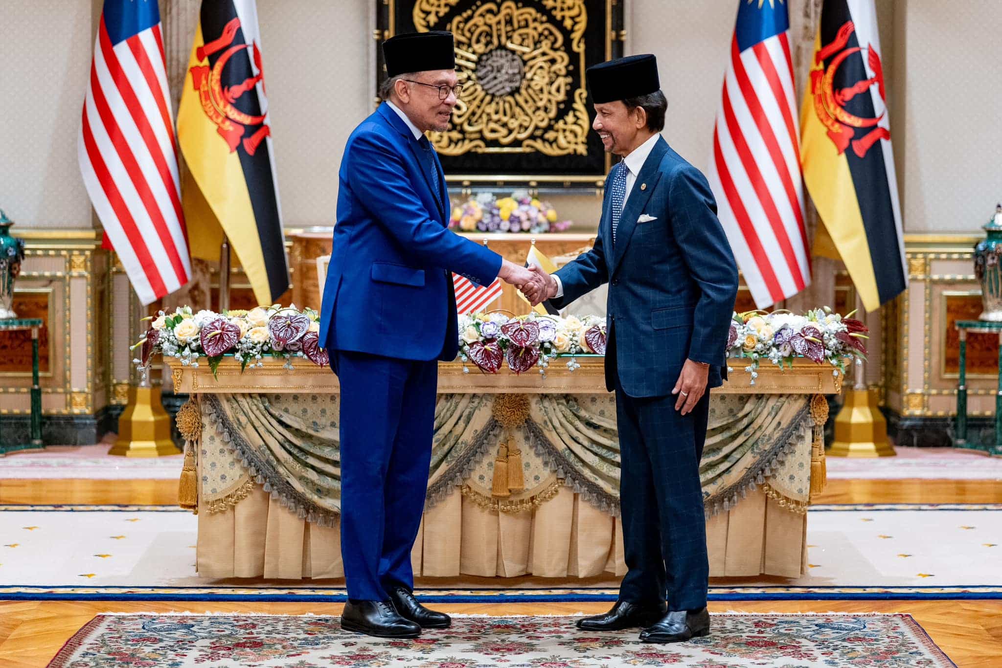 Anwar pledges to strengthen Malaysia-Brunei ties