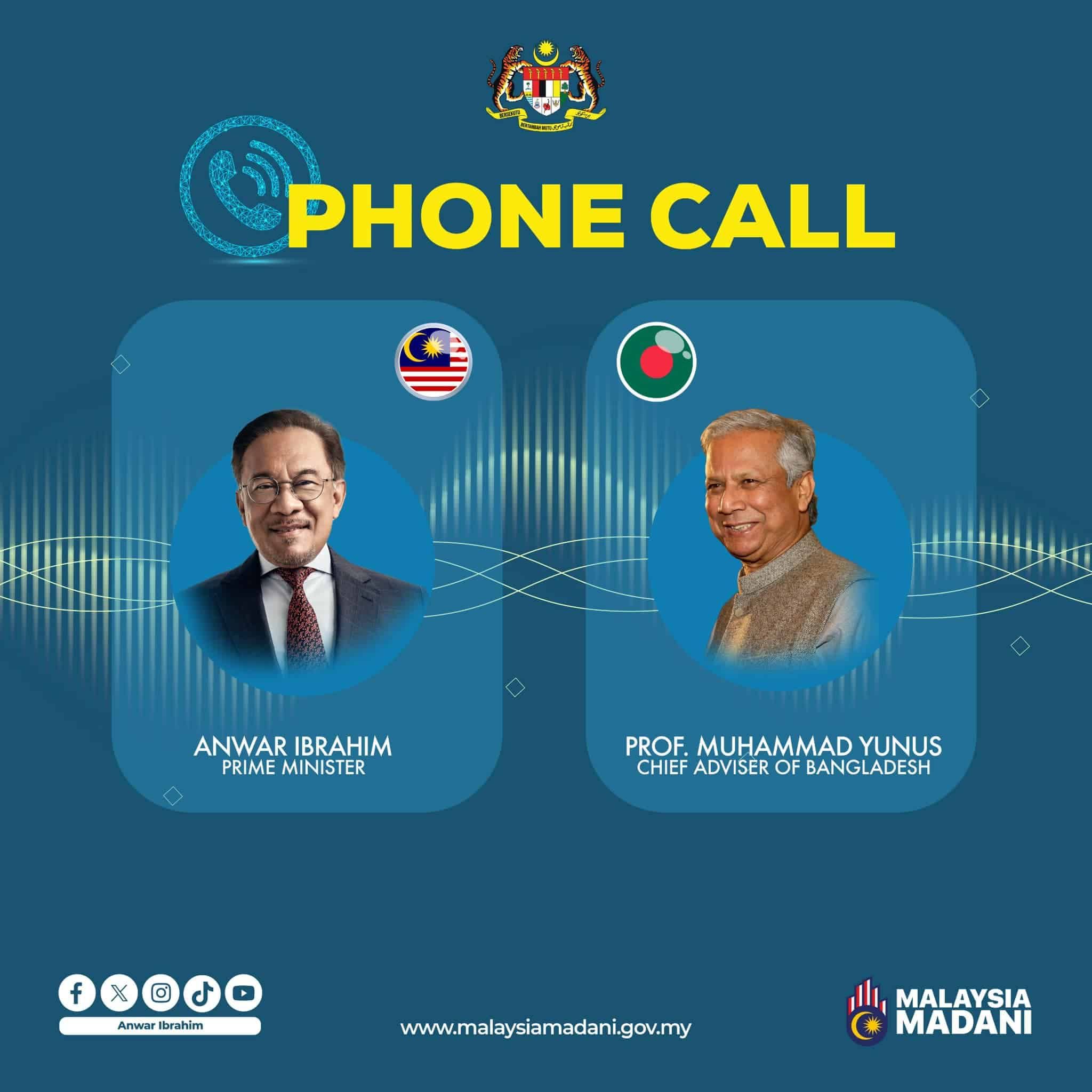 安华：尤努斯保证捍卫孟公民权利