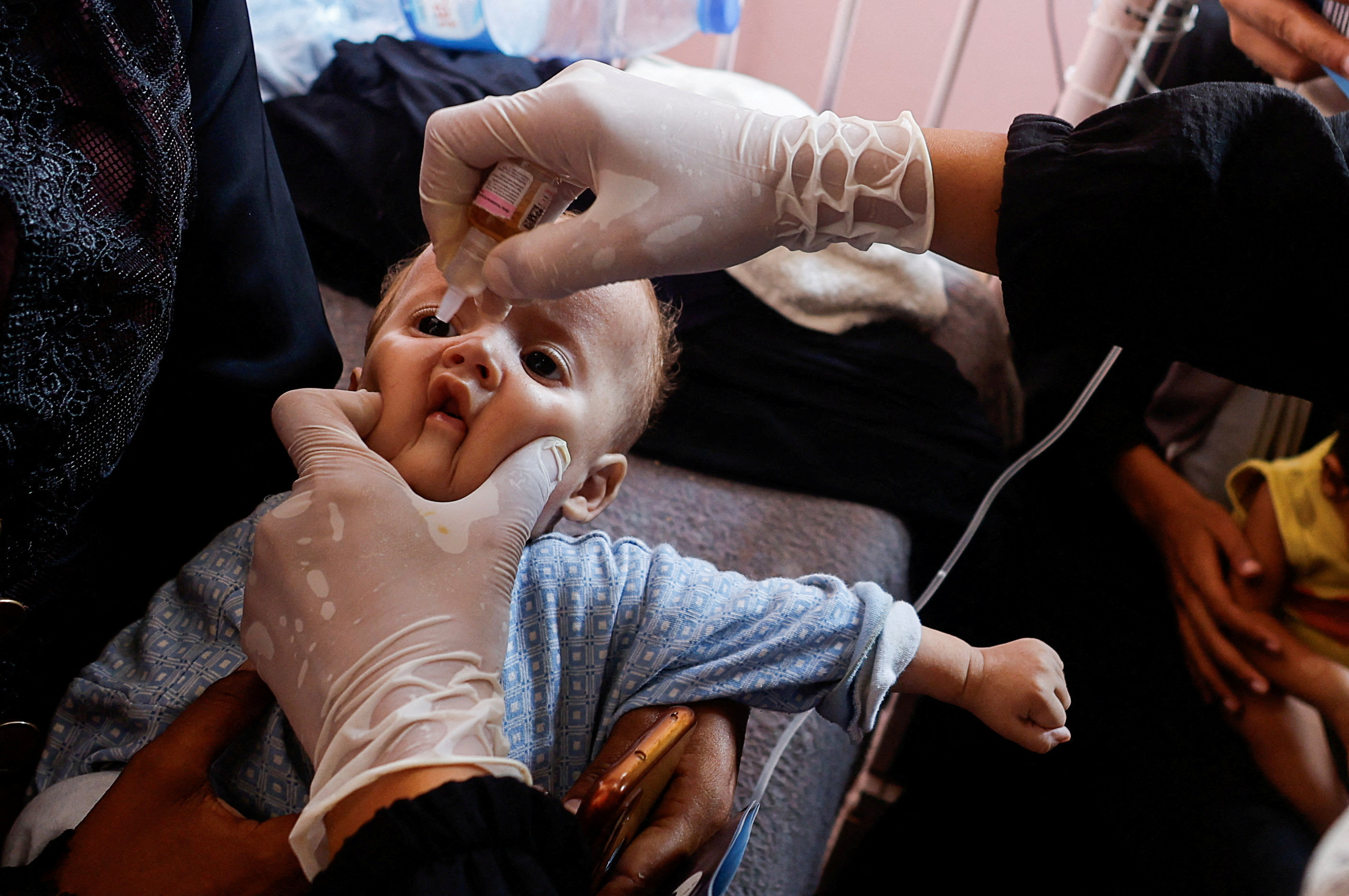 Israeli bombardment kills dozens in Gaza as health officials prepare polio campaign