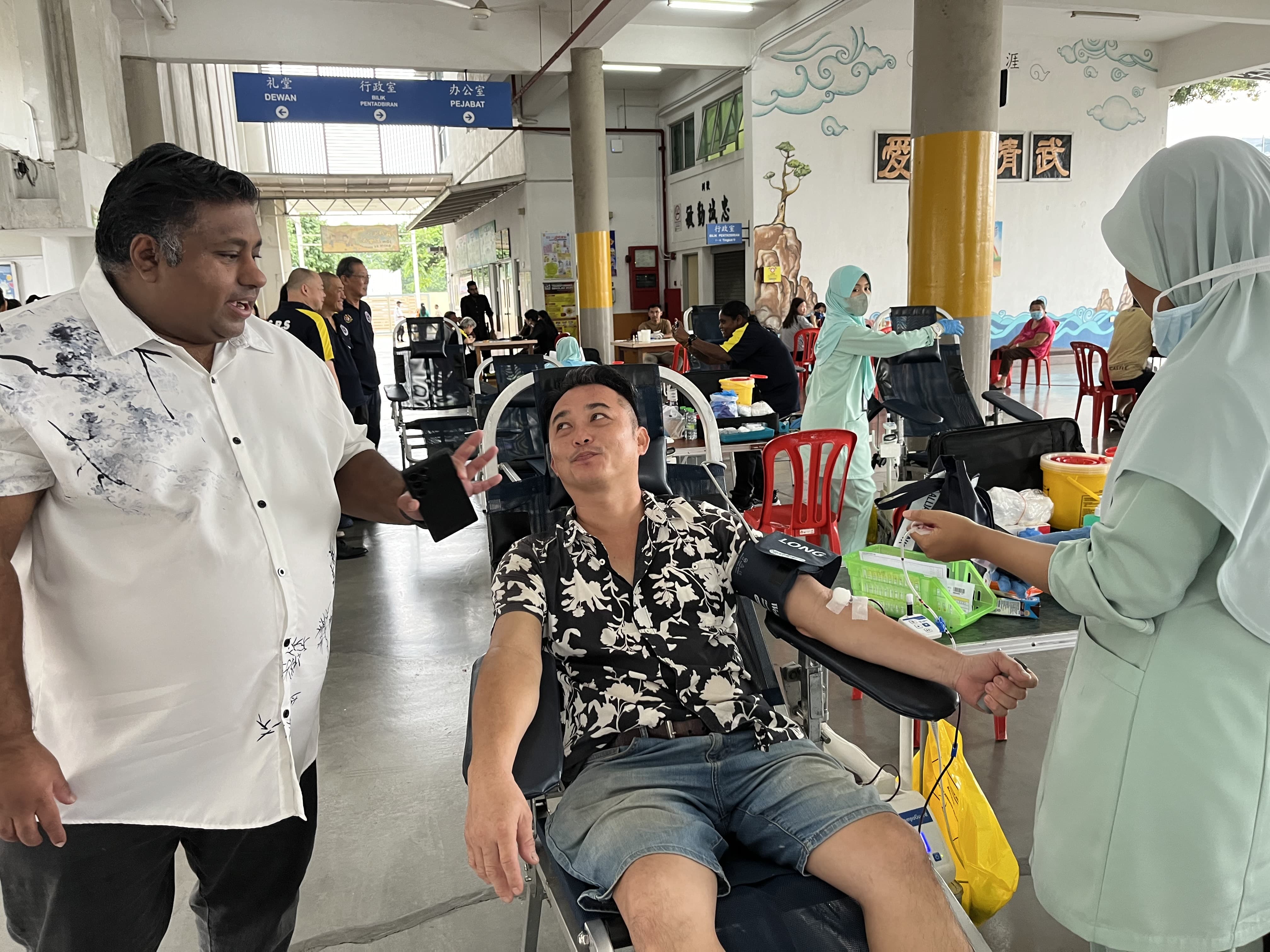 Program derma darah DUN Bukit Gasing kumpul 500 beg sejak 2021