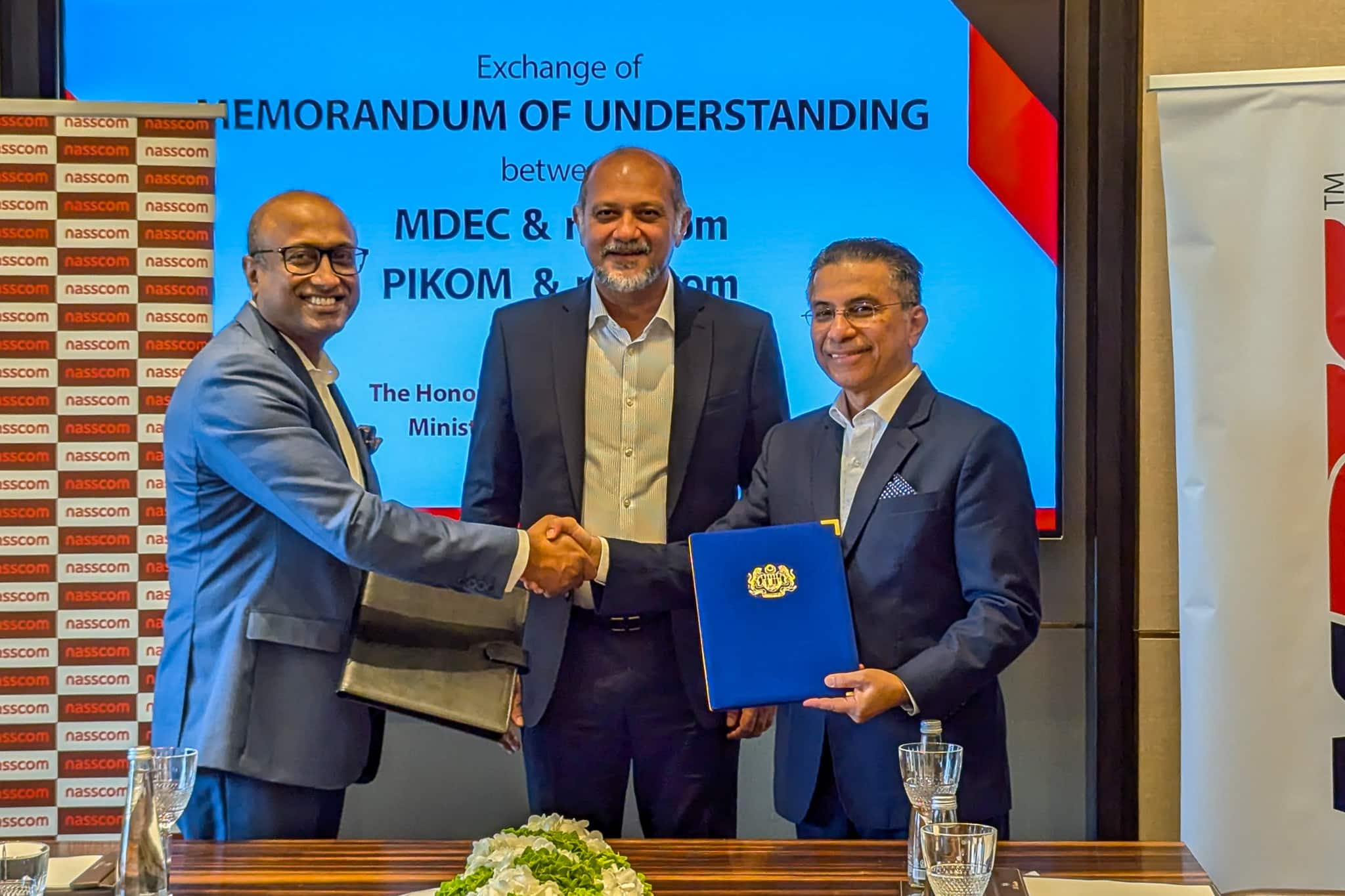 5,000 Malaysians to be trained, hired under MDEC-Nasscom partnership
