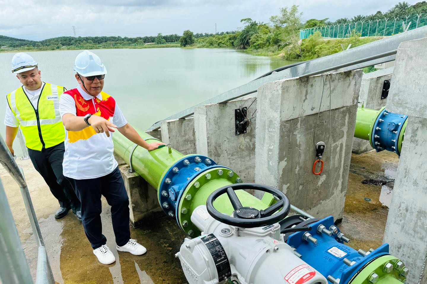 雪州生水保障计划施工顺利  A配套料12月.B配套料10月完工