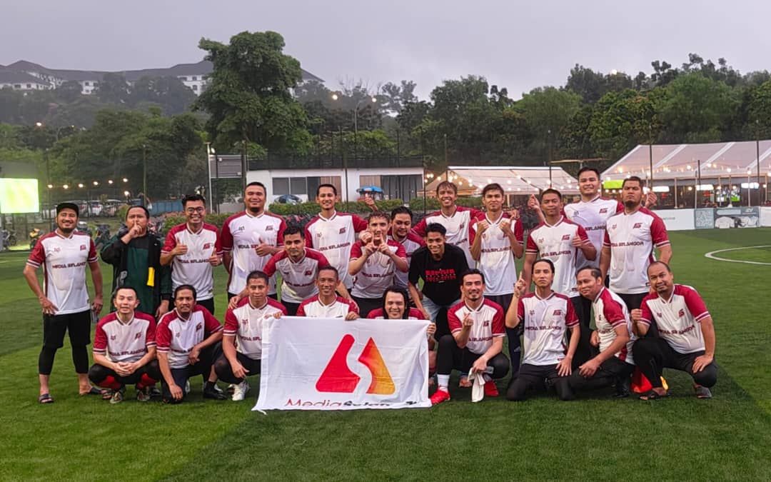 Media Selangor tewaskan Kumpulan Karangkraf pada aksi bola sepak persahabatan