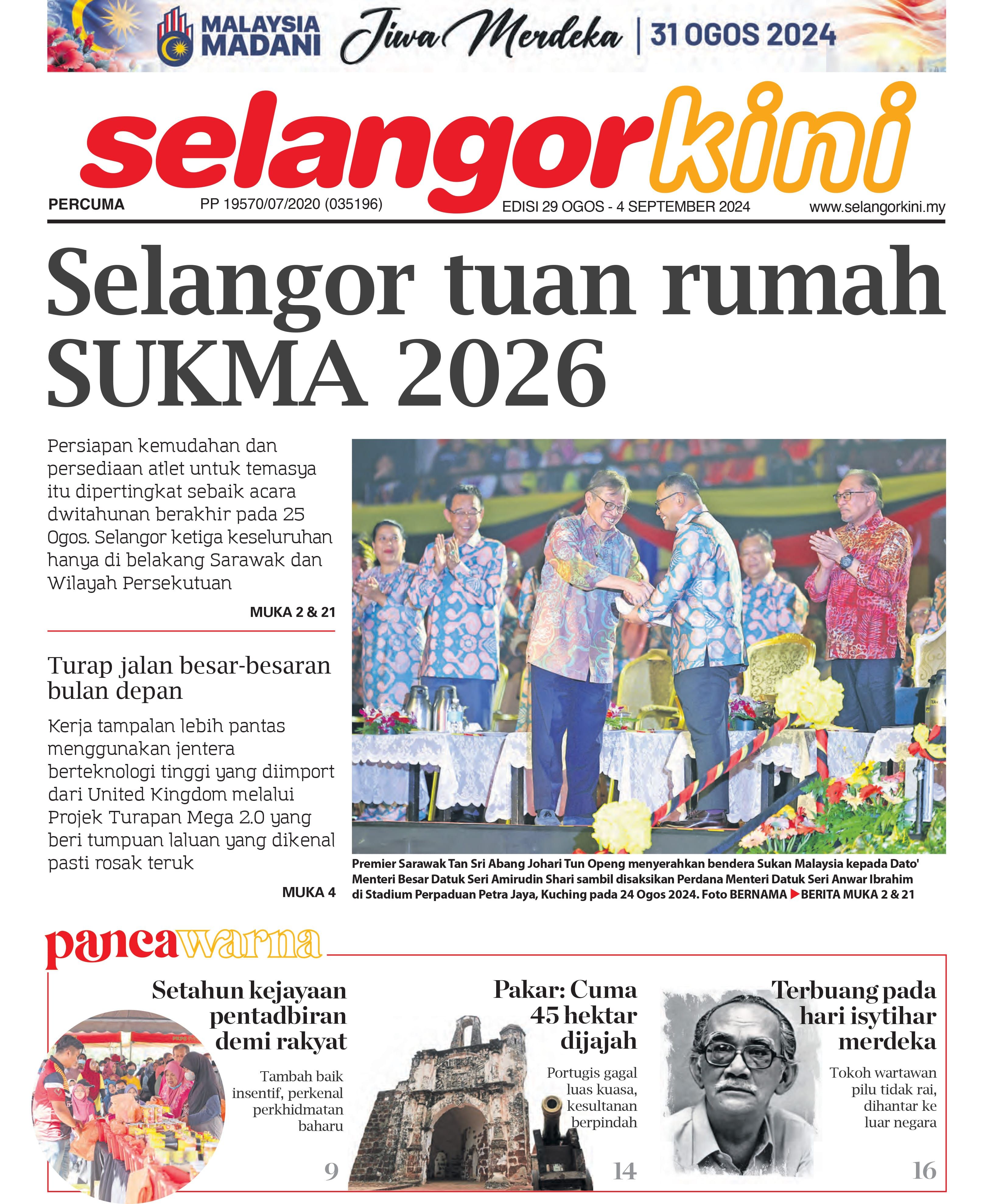 Selangorkini 29 Ogos - 4 September 2024