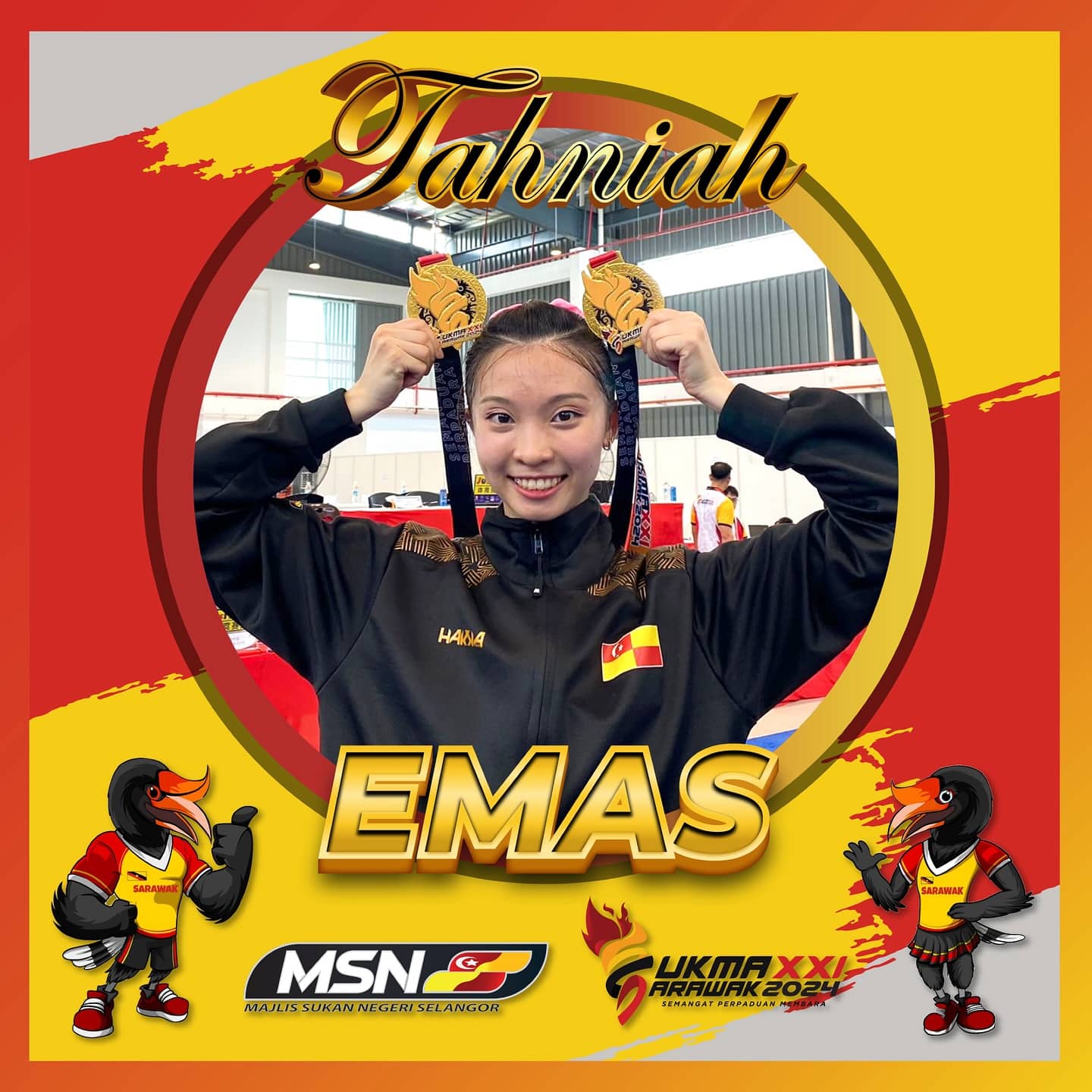 SUKMA 2024: Kejayaan Mandy Cebelle suntik semangat kontinjen Selangor