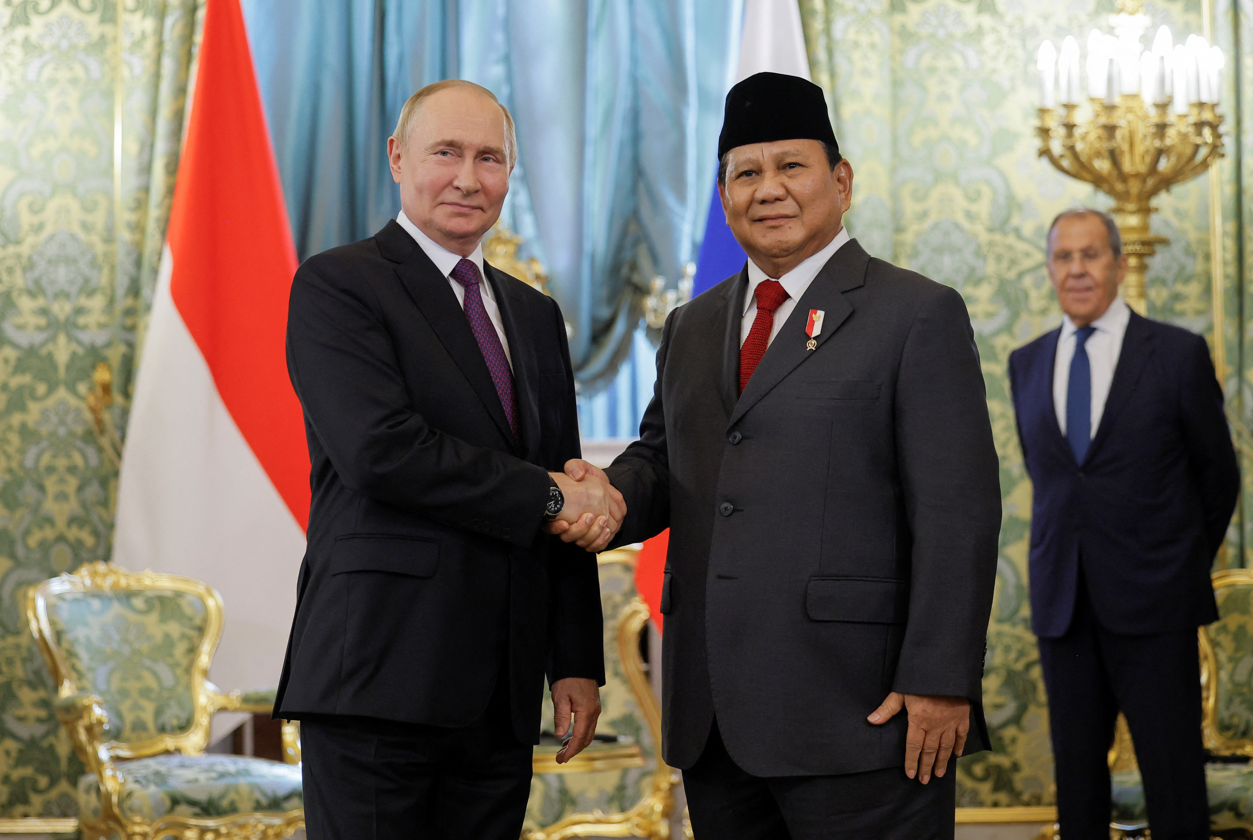 Indonesia president-elect Prabowo says seeks stronger ties with 'great friend' Russia