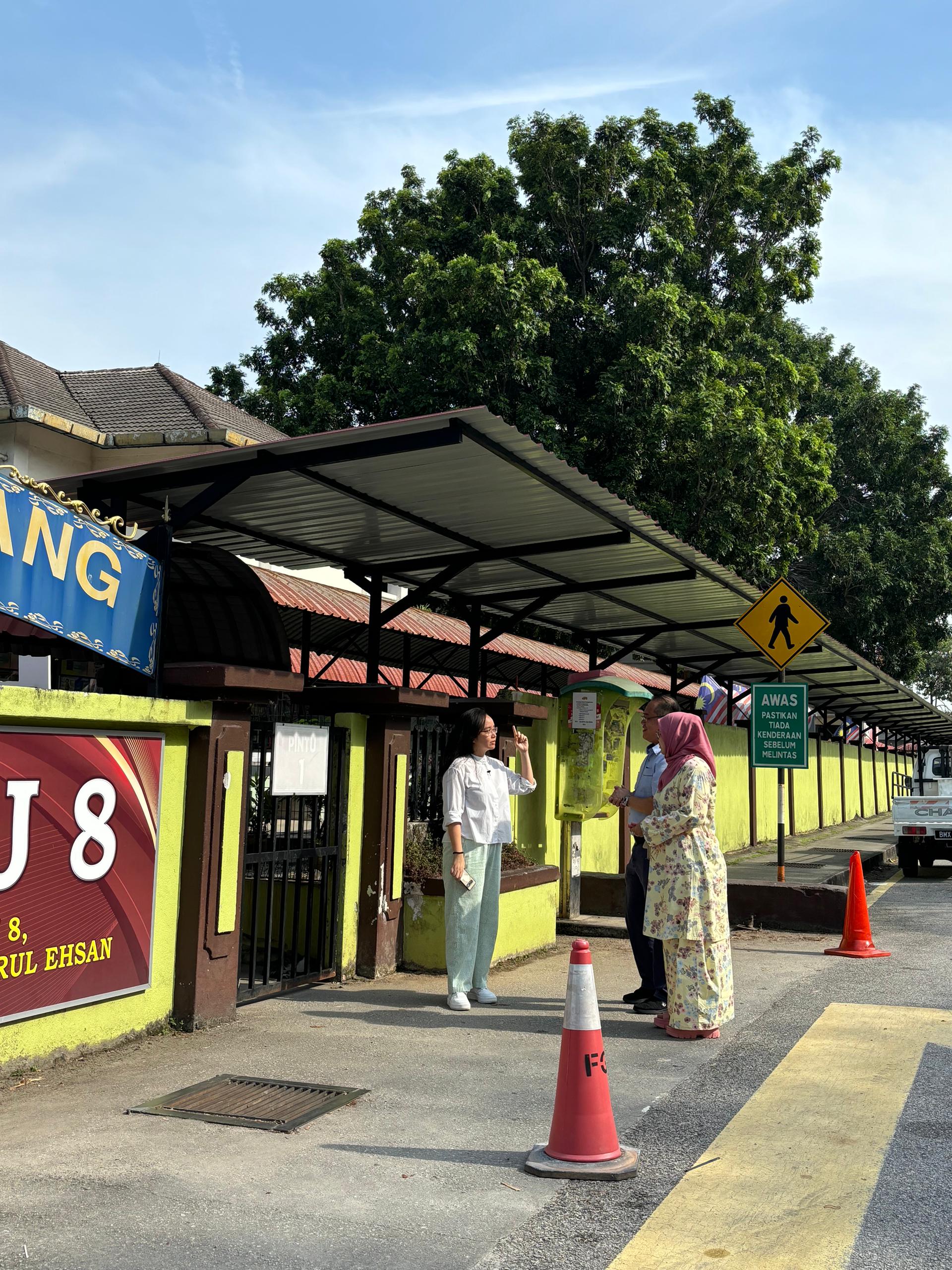 Hampir RM50,000 diperuntuk bina kanopi di SMK USJ 8
