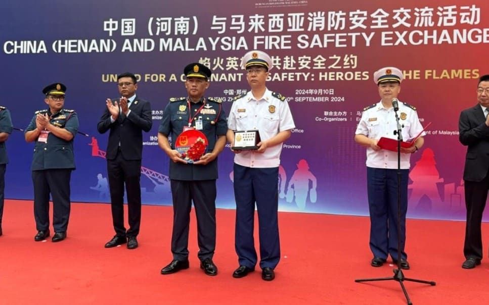 马中透过合作交流加强消防安全