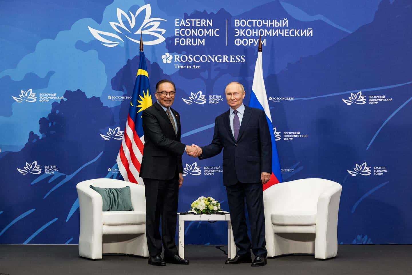 Anwar ucap terima kasih kepada Putin atas jemputan ke Sidang Kemuncak BRICS