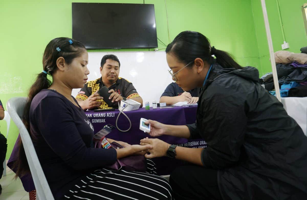 克门萨逾50原住民参与免费体检