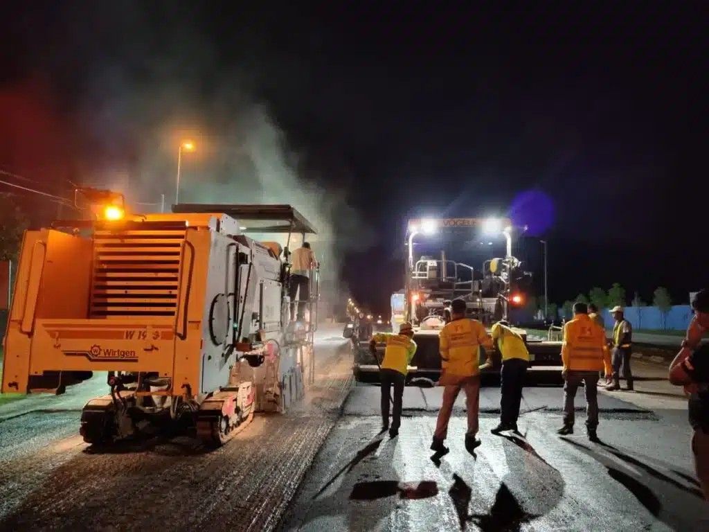 本月启动大型铺路计划  采用新技术延长道路寿命