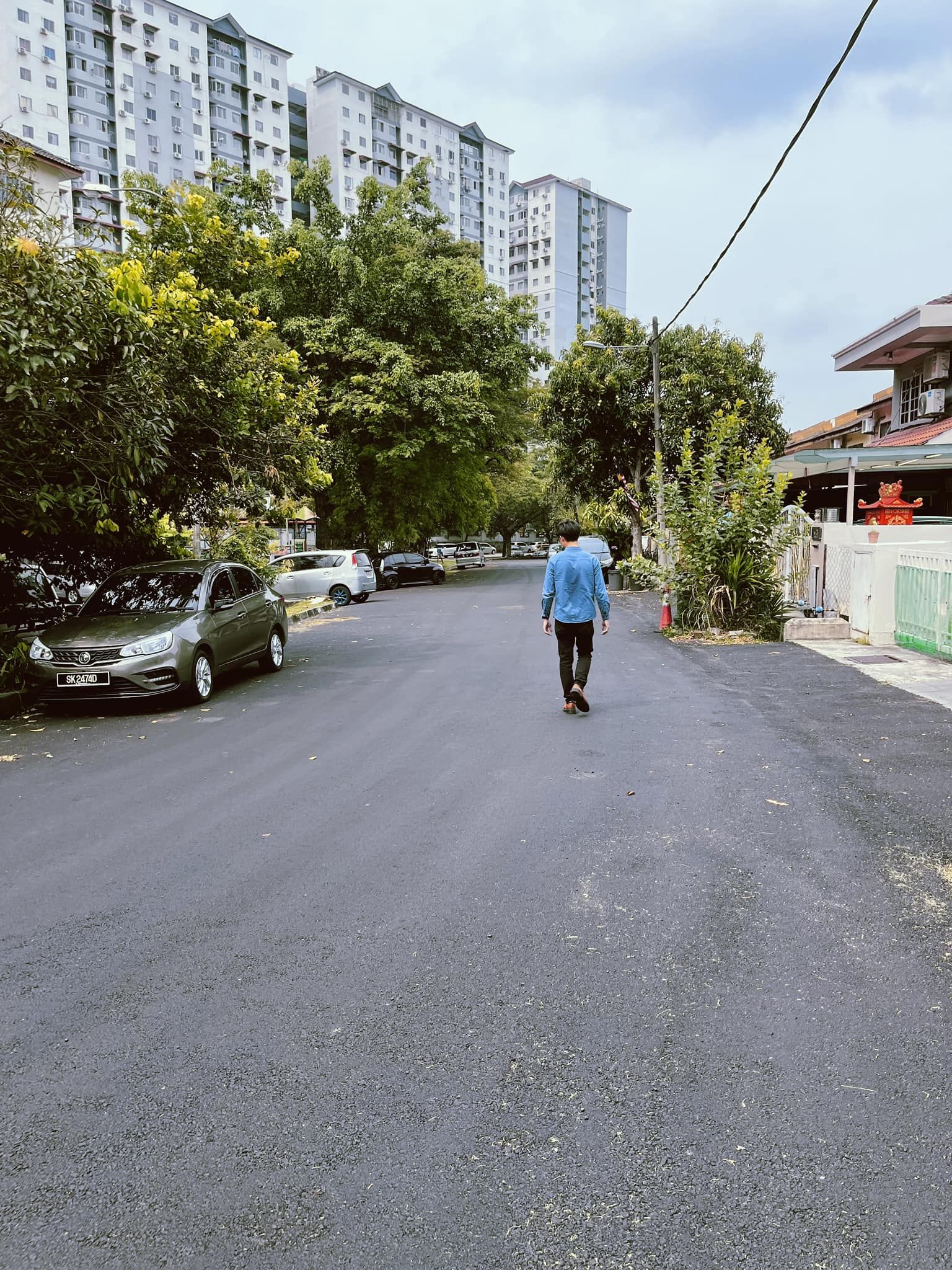 沙登多条道路近2个月重铺  市议员促请居民小心驾驶
