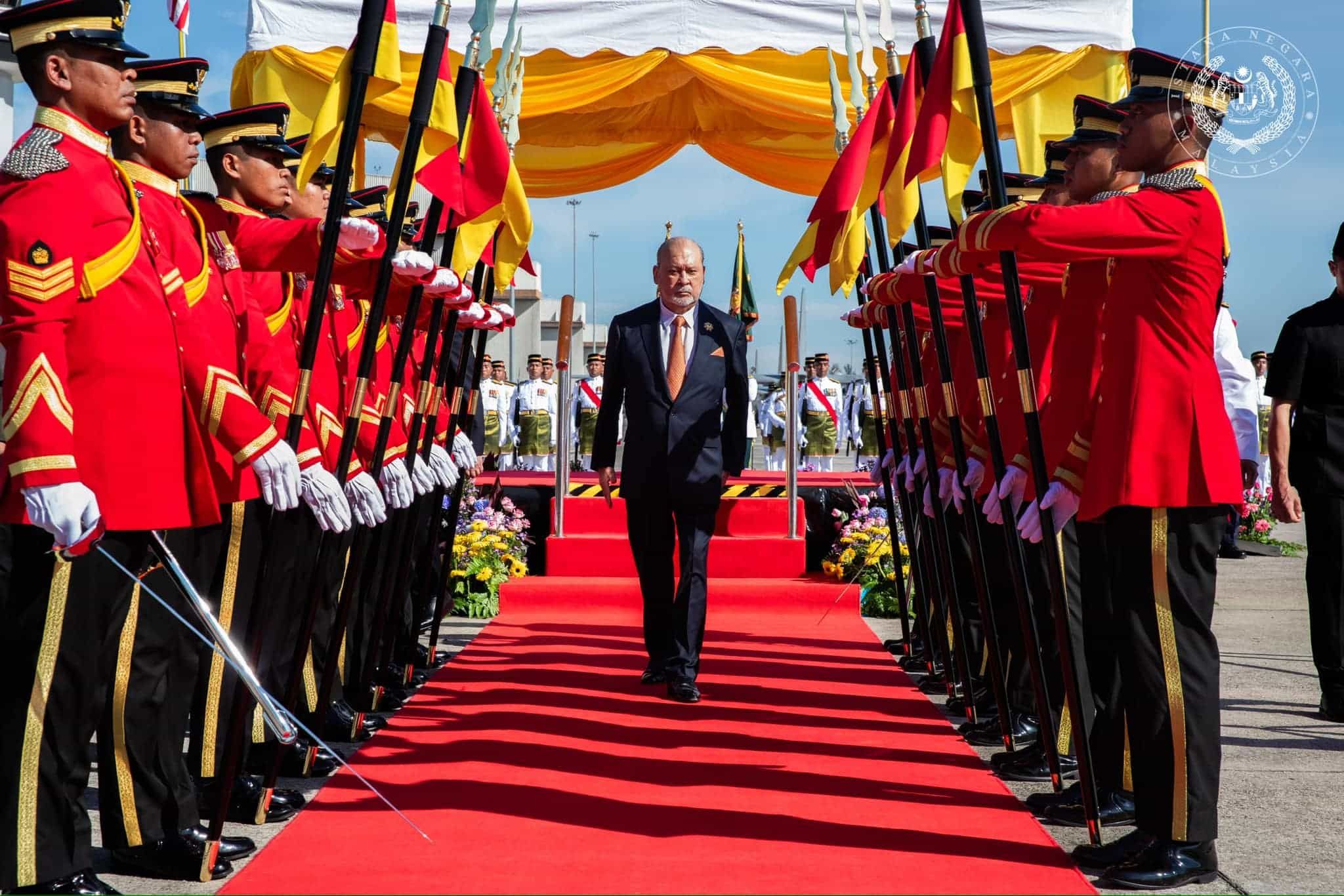 King departs for China on four-day state visit