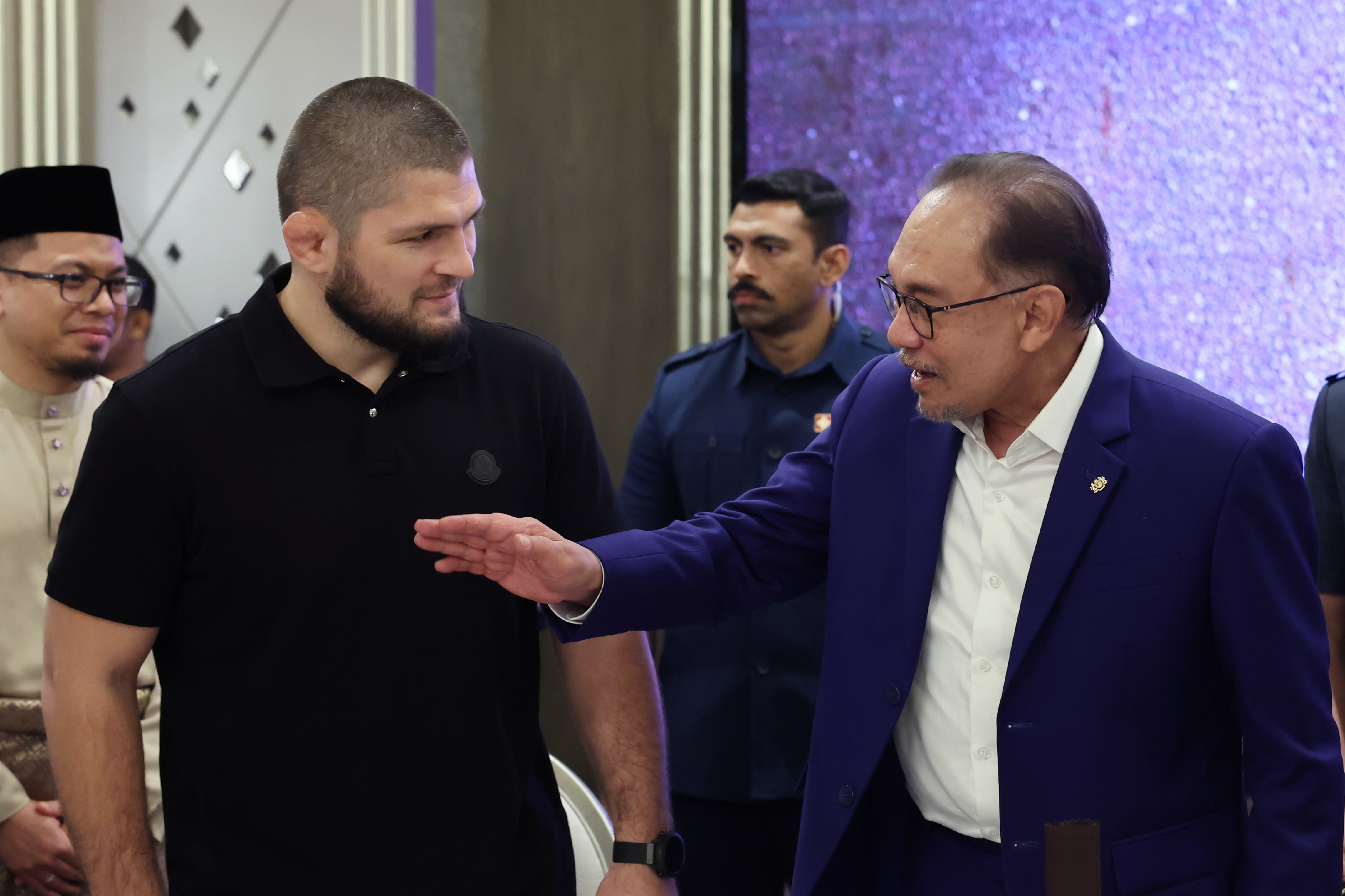 UFC legend Khabib meets Anwar, discusses ummah development