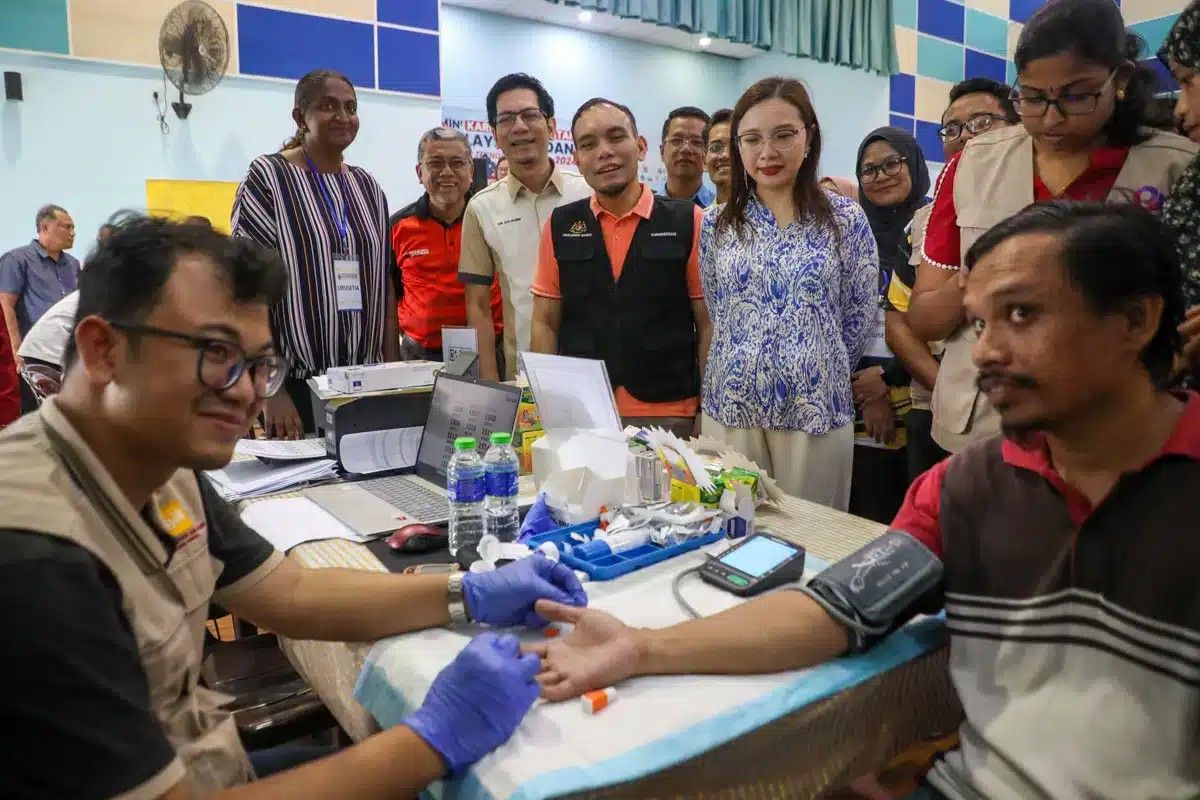 லெம்பா ஜெயா தொகுதியில் இலவசச் சுகாதாரப் பரிசோதனை திட்டம் ஏற்பாடு