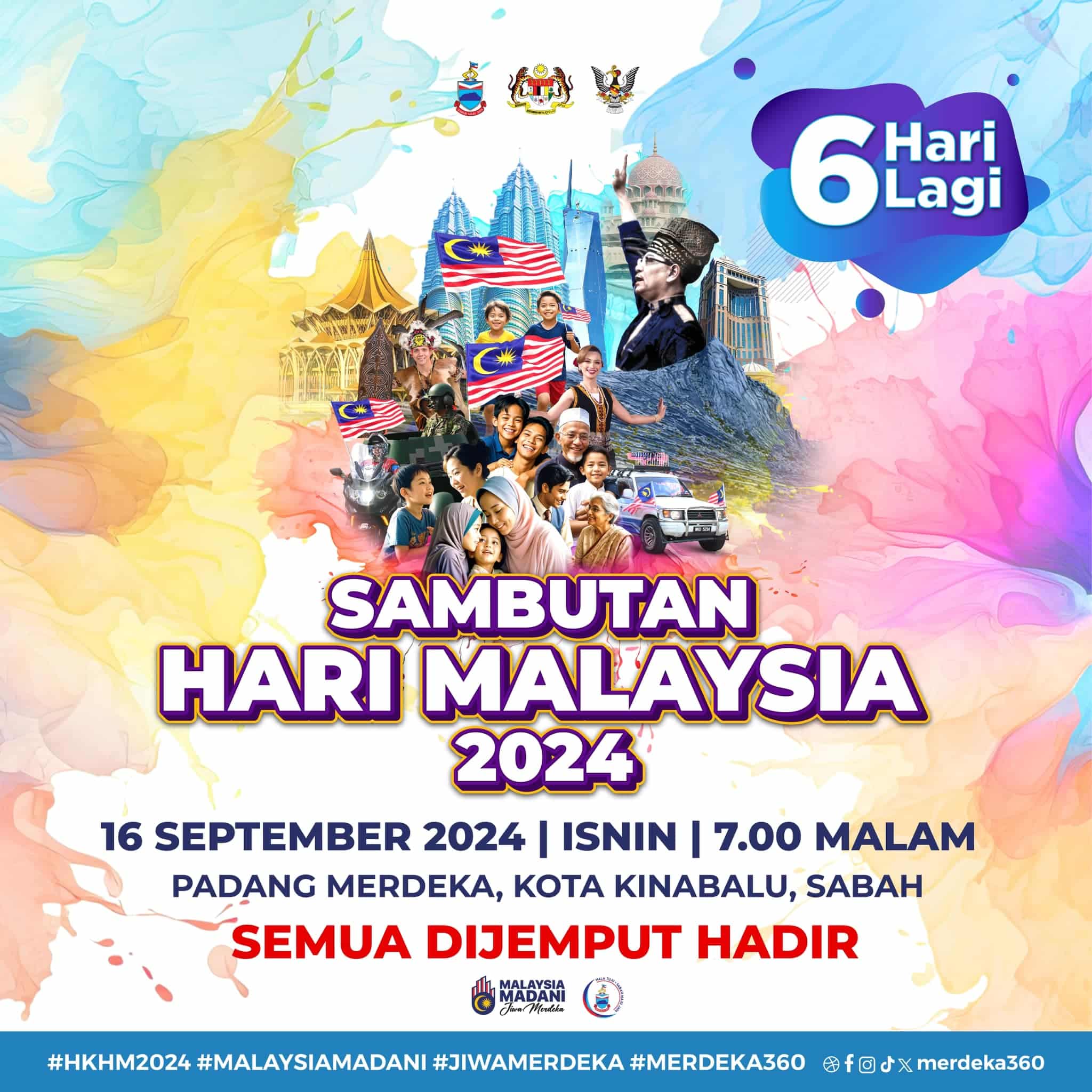 Pertandingan e-sukan, persembahan dron antara program sambutan Hari Malaysia 2024