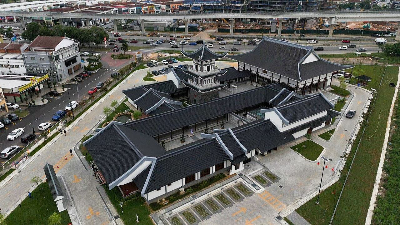 【雪州首座华裔清真寺】 巴生华穆寺彰显中华文化 设计师：苏丹赐名.关心细节