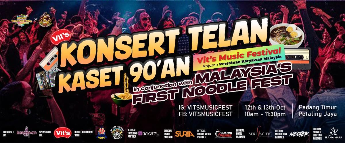 Konsert Telan Kaset 90-an himpun 17 'otai' hiburkan peminat Oktober